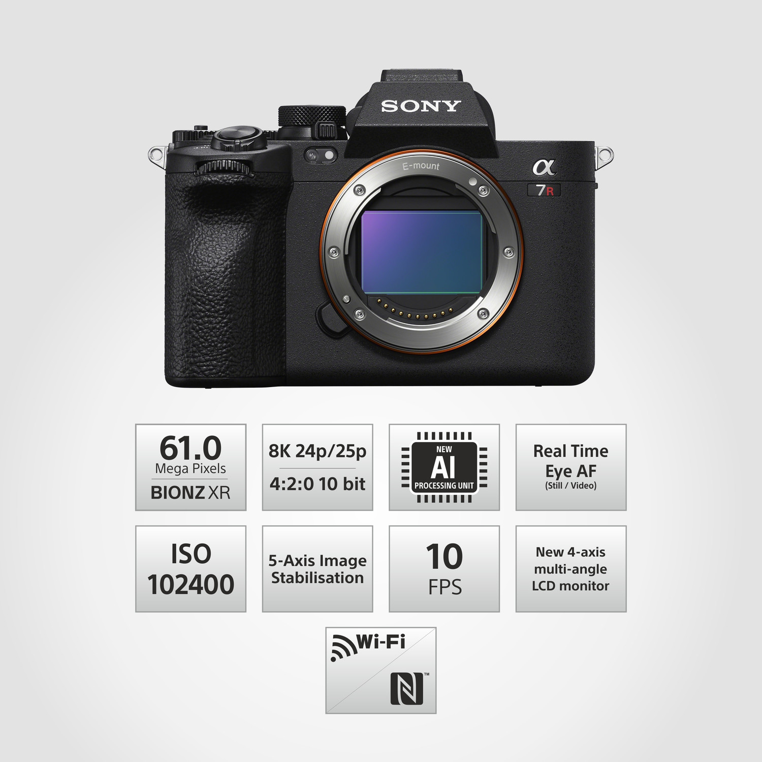 Image of SONY ILCE-7RM5 Mirrorless Camera Body Only