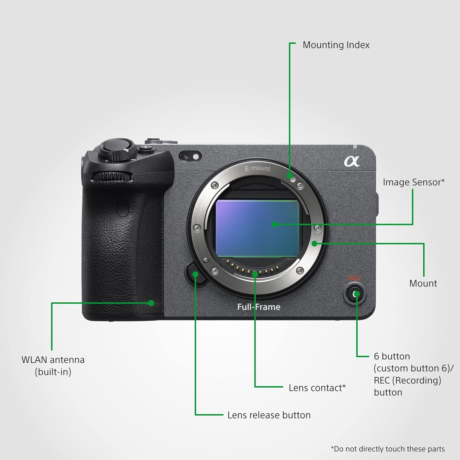 Image of SONY FX ILME-FX3A /Q IN5 Mirrorless Camera NP-FZ100