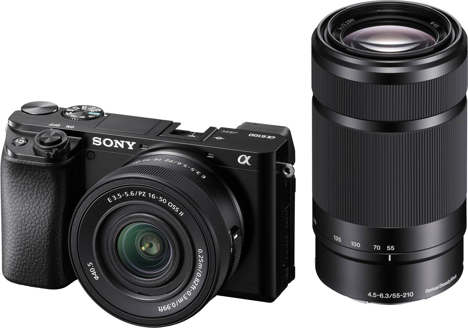 SONY ILCE-6100X Mirrorless Camera Body with with SELP16502 & SEL5
