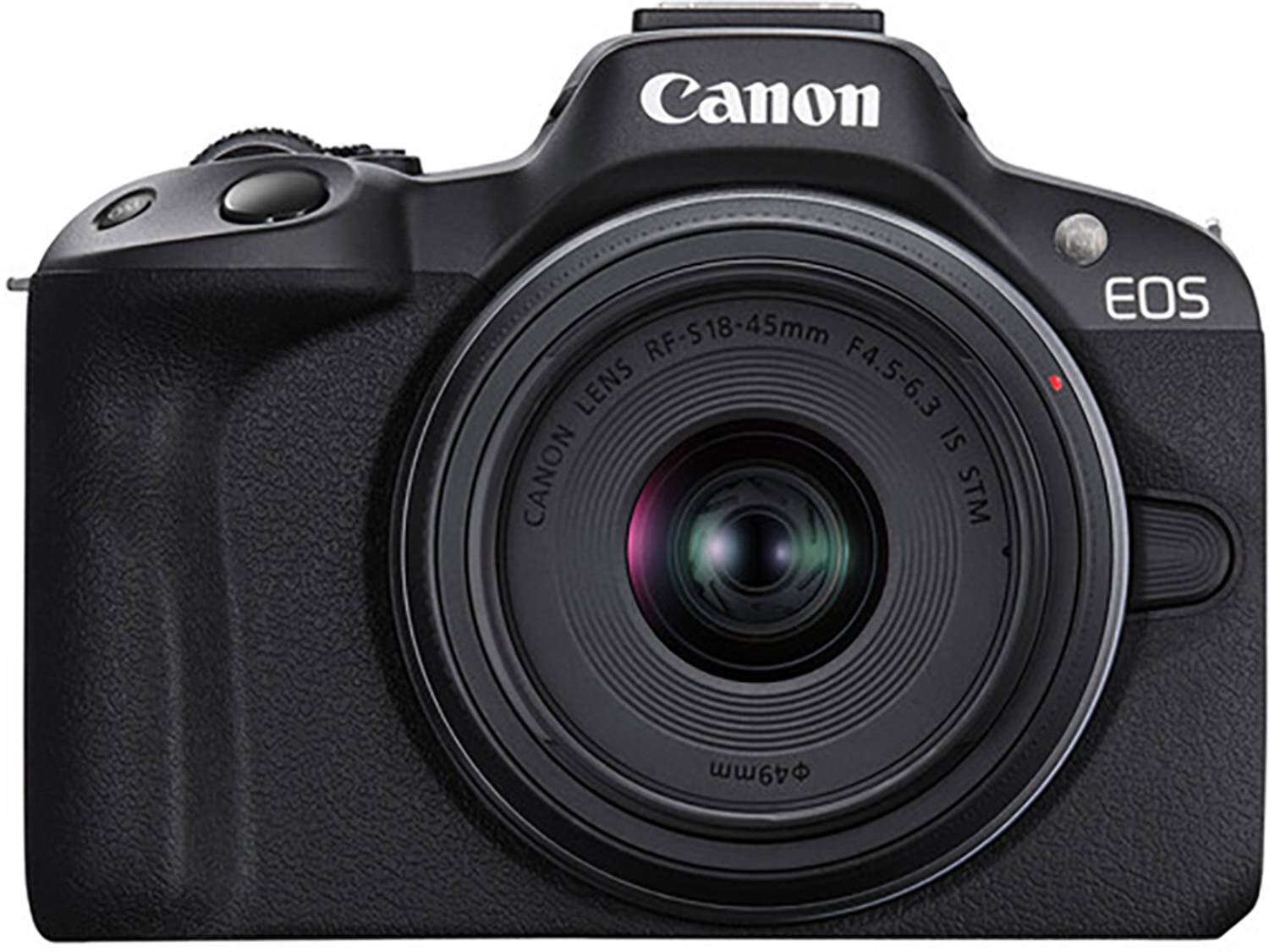 Canon EOS R50 Mirrorless Camera Body with RF - S 18 - 45 mm f/4.5