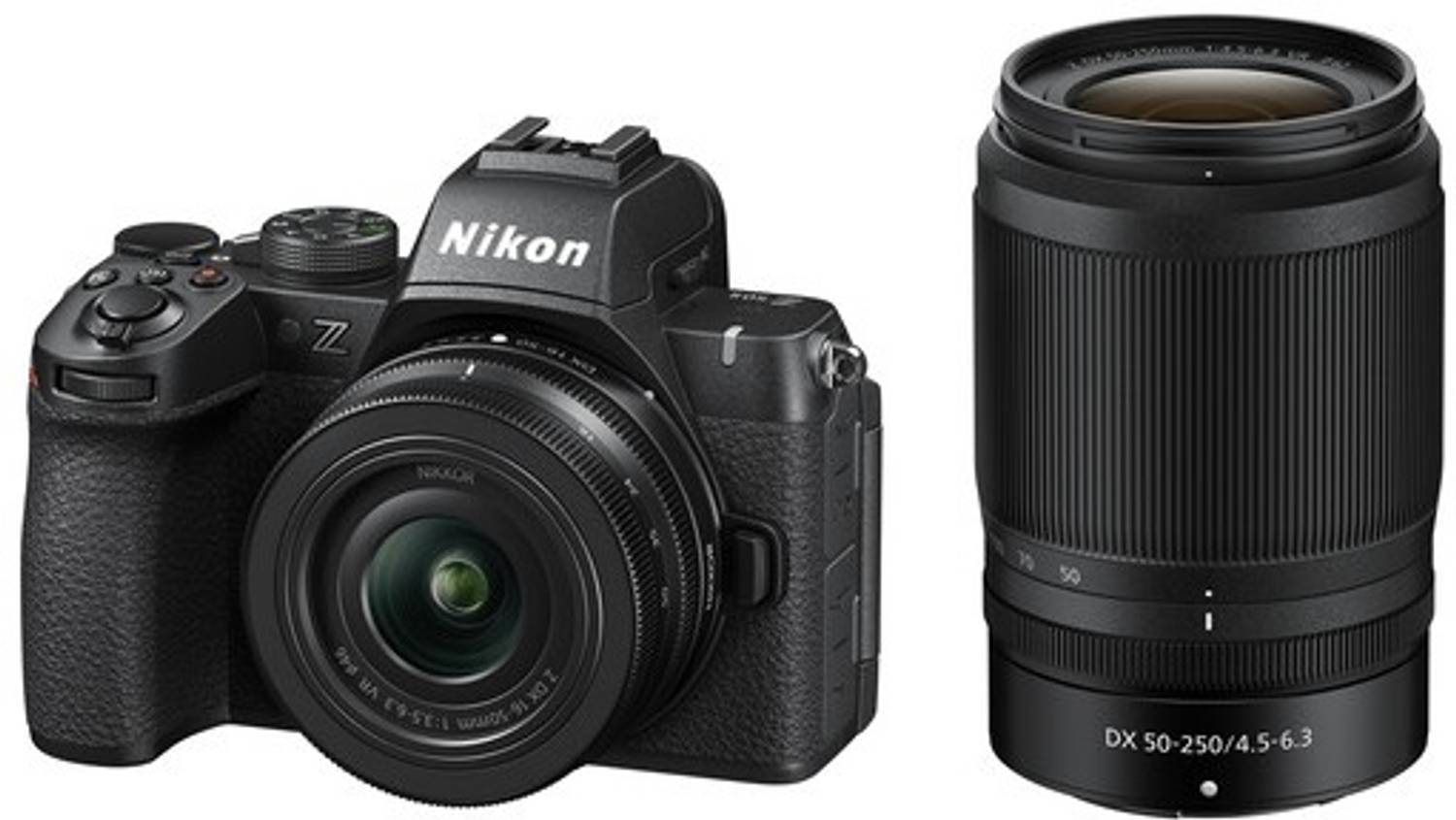 NIKON Z50 II Mirrorless Camera Body with 16-50 & 50-250 mm - Image 1
