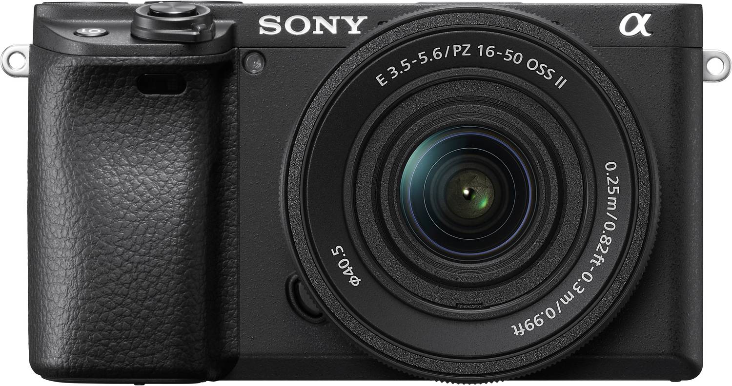 Sony ILCE-6400K/BQ IN5 Mirrorless Camera with SELP16502 Lens