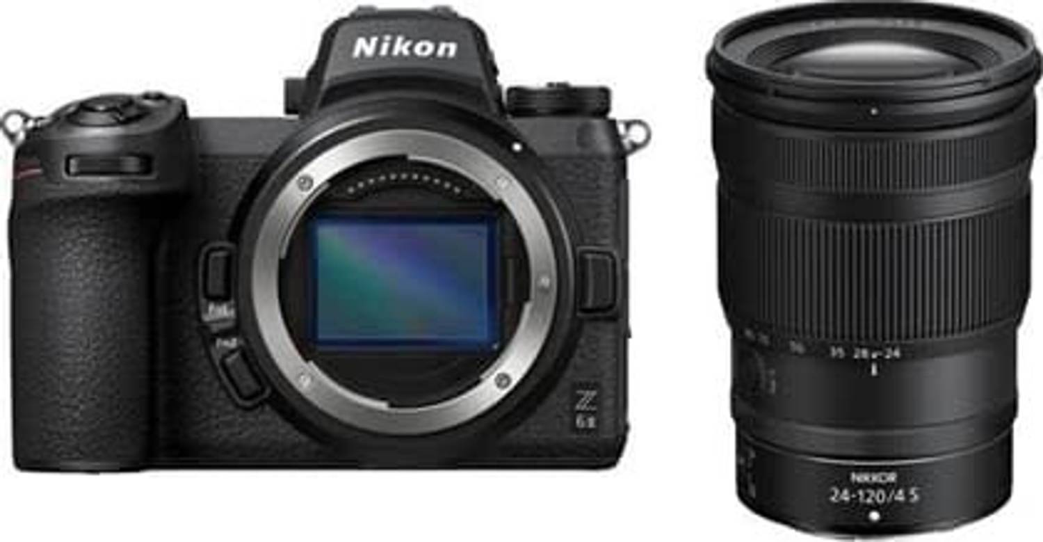 NIKON Z6II Mirrorless Camera Body with 24-120mm (Black)