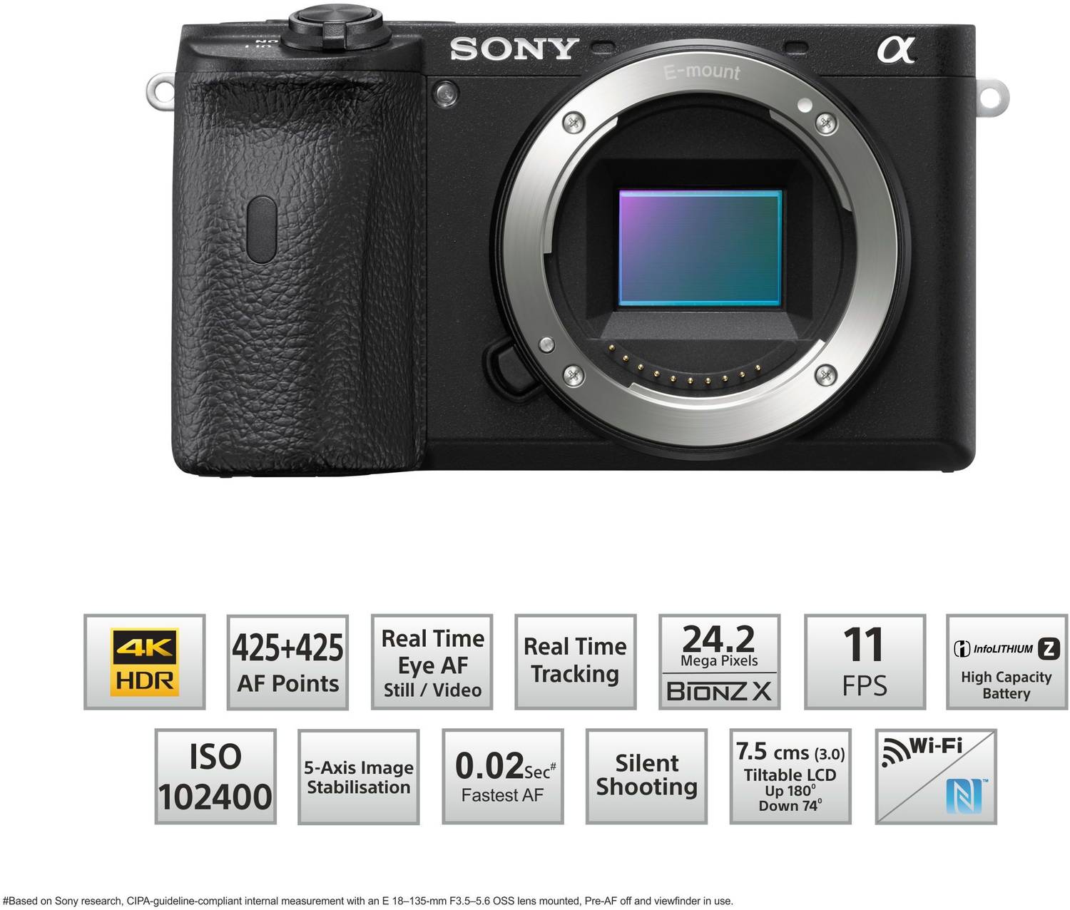SONY Alpha ILCE-6600 APS-C Mirrorless Camera - Image 4
