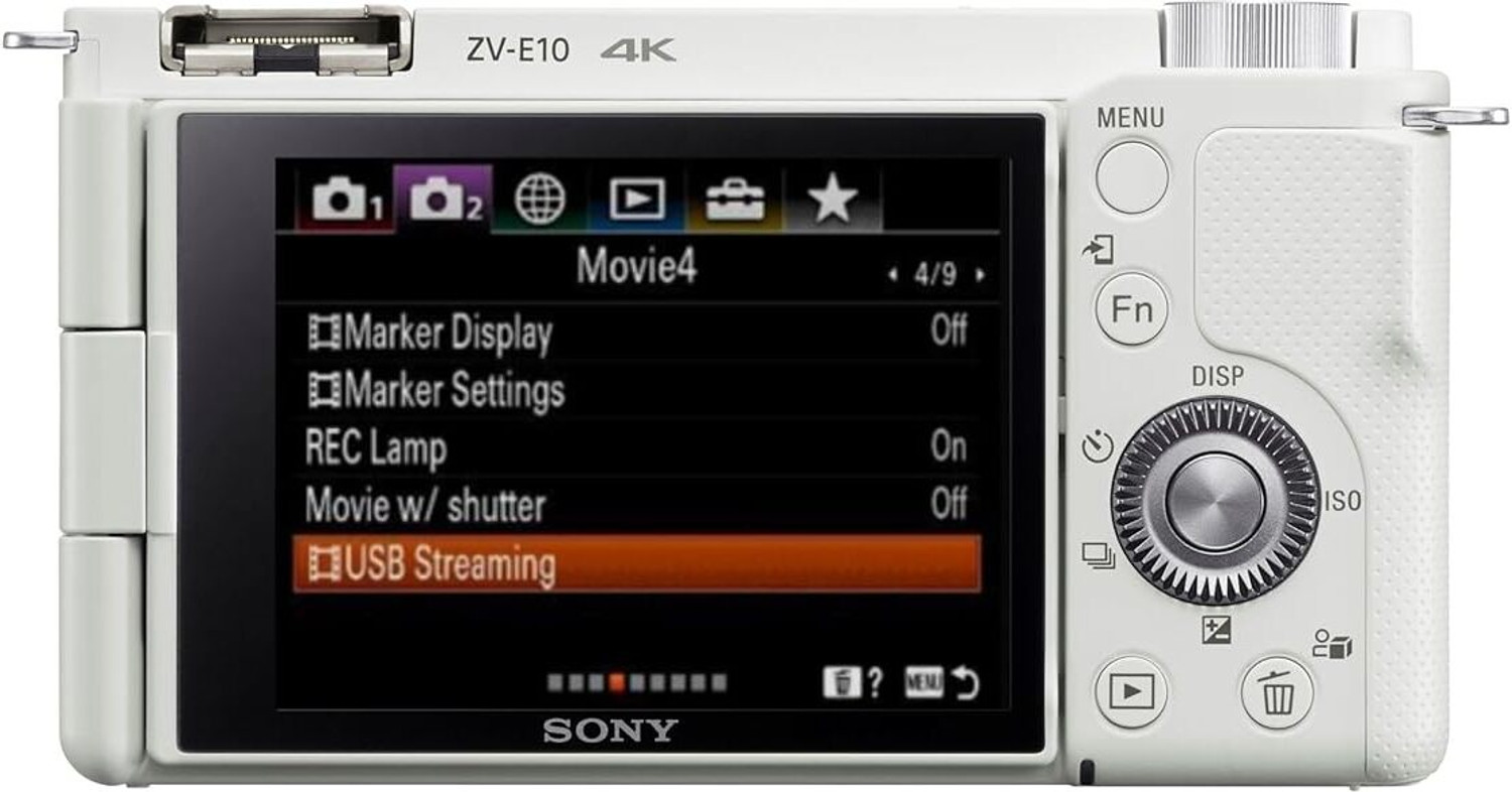 Image of SONY Alpha 80850521 Mirrorless Camera Body with 16-50mm Zoom Lens 24.2 MP APS-C Sensor,Designed for easy selfie and vlog shoots