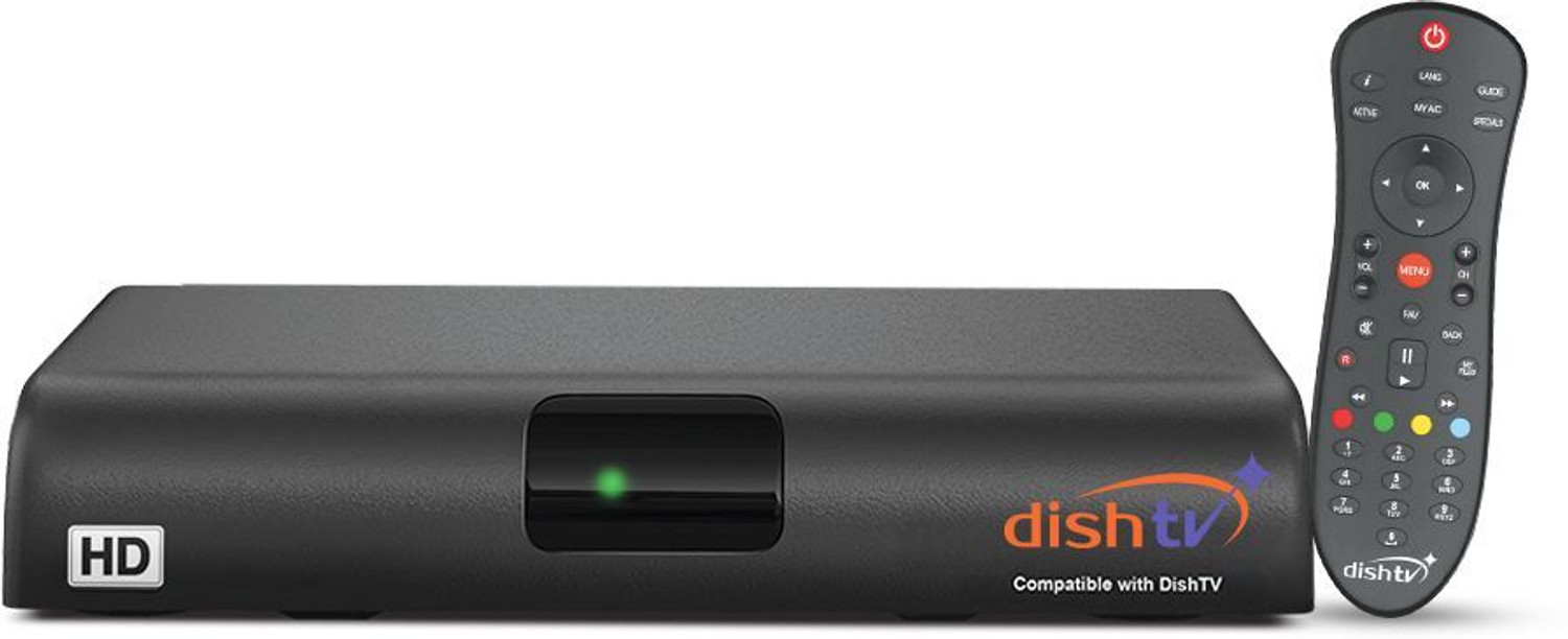 Image of Dish TV Only HD Set Top Box | Connection | 3 Months Flexi HD Pack Odiya | 5 Channel Choice| Prime Subscription | 190+ Channels Free for 2Years | Free Installation