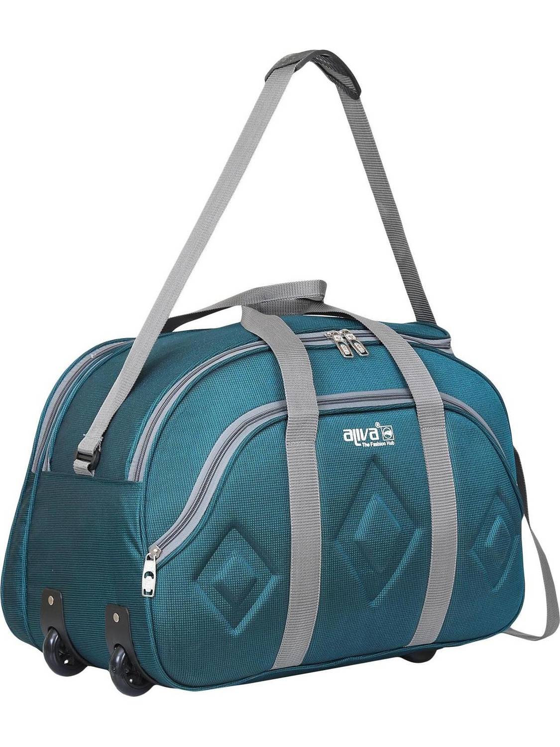 Blue Star Luggage (Expandable) WDB-1172 Duffel With Wheels (Strolley)