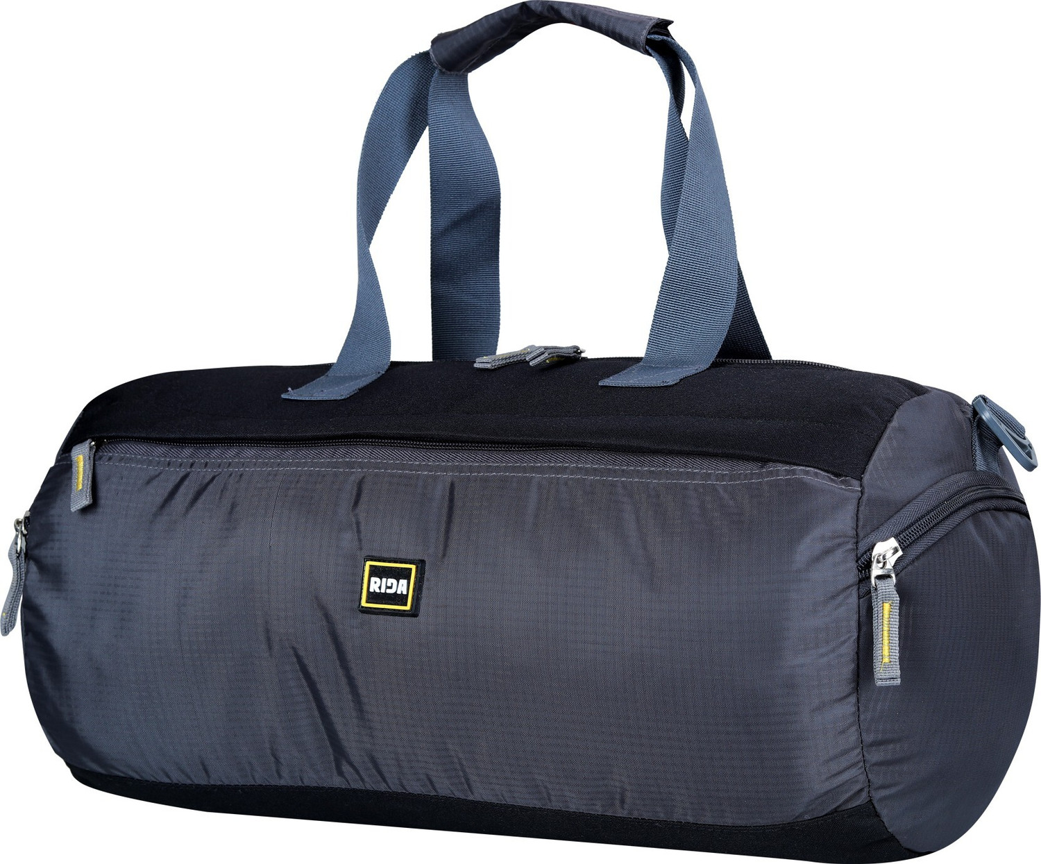 Image of RIDA Gym Duffle Bag Waterproof Large Sports Bags Travel Duffel Bags with Shoes Compartment Weekender Overnight Bag Men Women 40L Grey Duffel Without Wheels