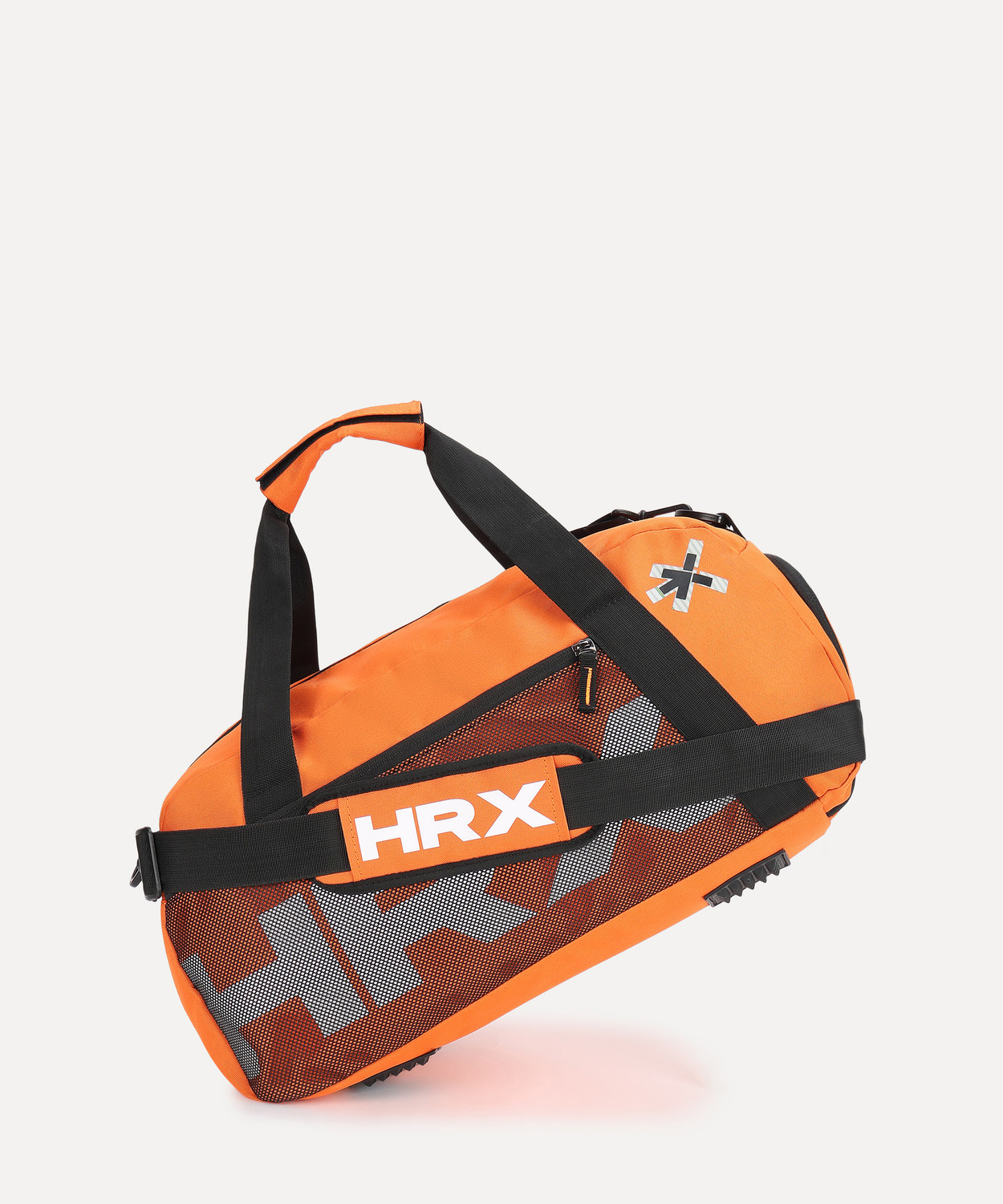 Image of HRX by Hrithik Roshan Unisex Gym Duffle Bag With Shoe Compartment & Slot For Yoga Mat Gym Duffel Bag