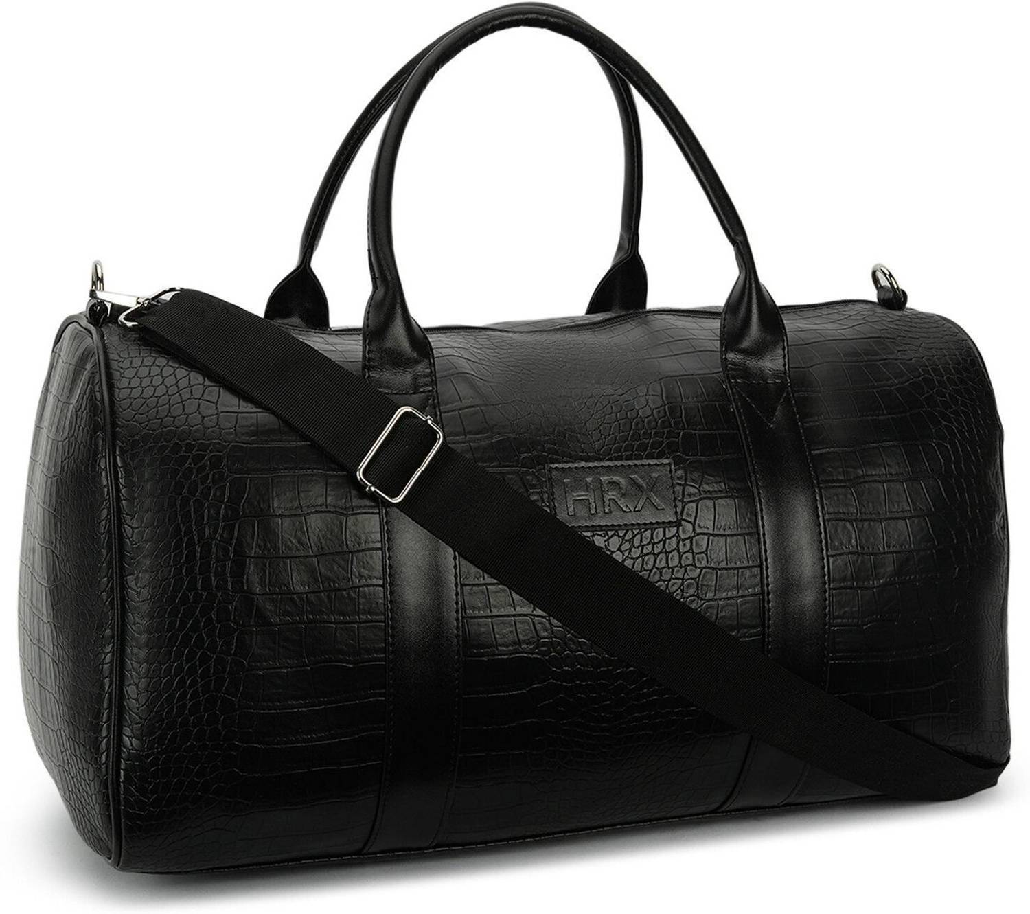 HRX by Hrithik Roshan faux leather weekender duffel 30 L