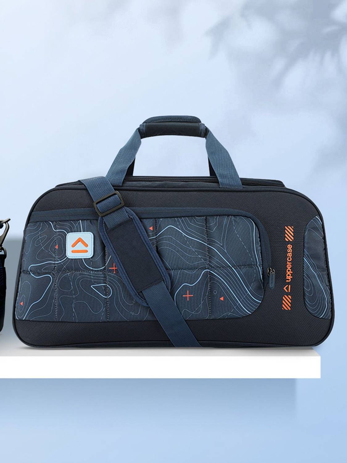 Uppercase Topo 55cm Bag for Men & Women PVC Pocket Inside Duffel Without Wheels