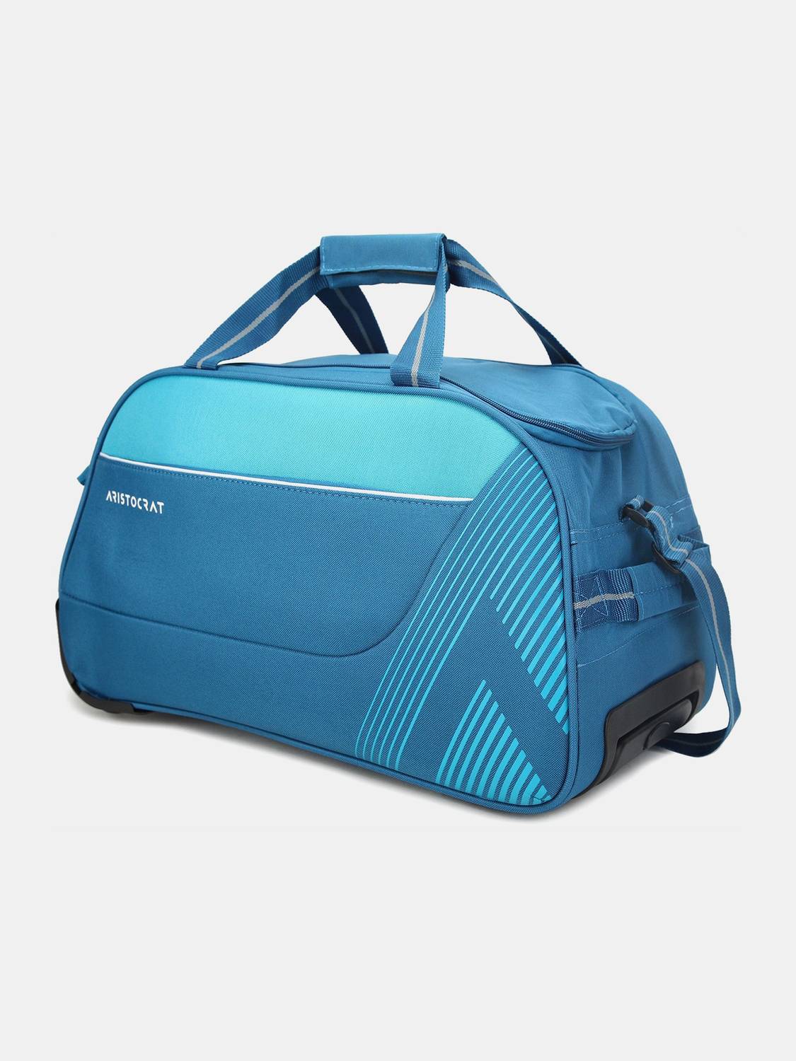 ARISTOCRAT DALE DFT (H) 52 BLUE Duffel With Wheels (Strolley) BLUE ARISTOCRAT DALE DFT (H) 52 BLUE Duffel With Wheels (Strolley) BLUE