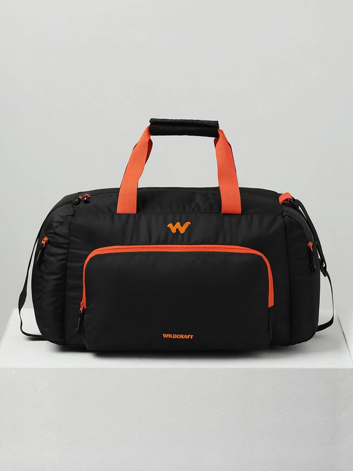 Wildcraft 40 L Hand Duffel Bag - Flip Duf 2 - Black - Regular Cap
