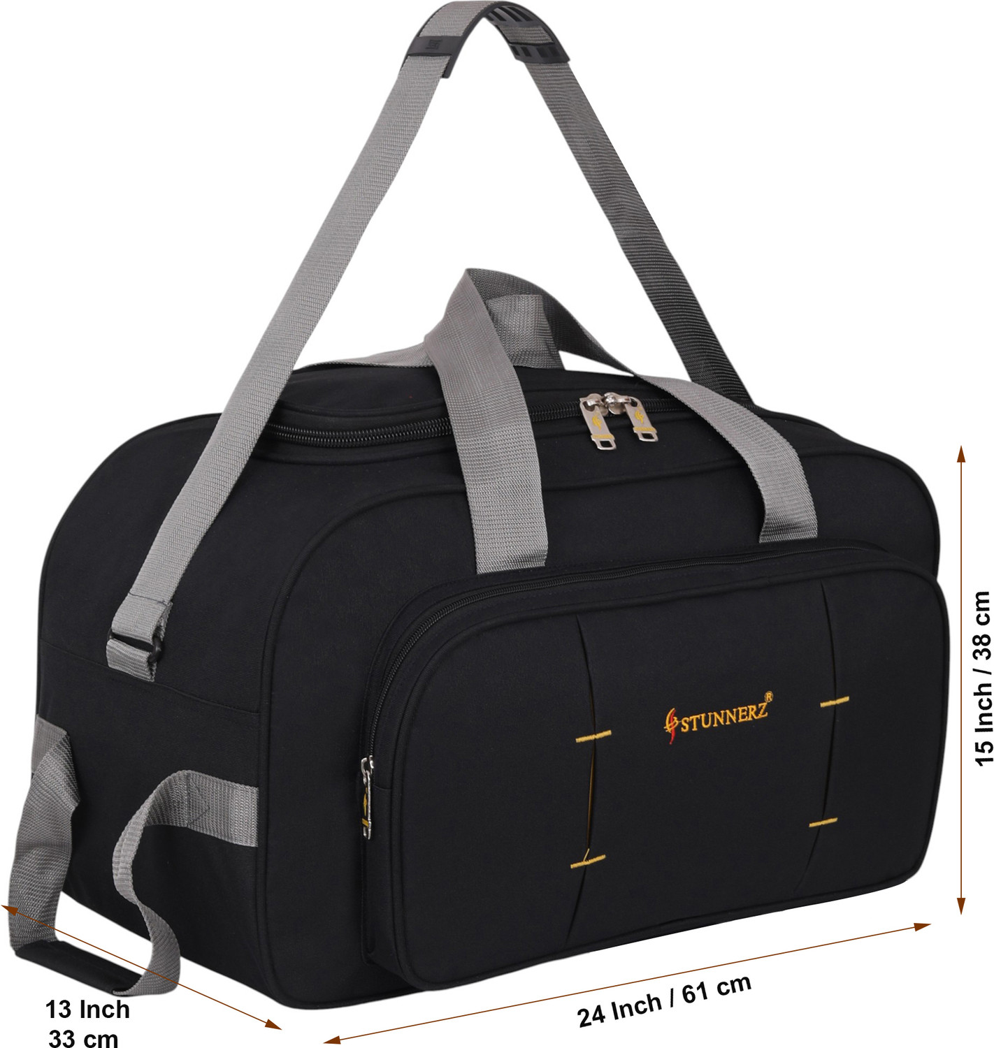 Image of STUNNERZ Premium Travel Duffle Bag | Waterproof, Heavy-Duty, Luggage with Smooth Wheels Duffel With Wheels (Strolley)