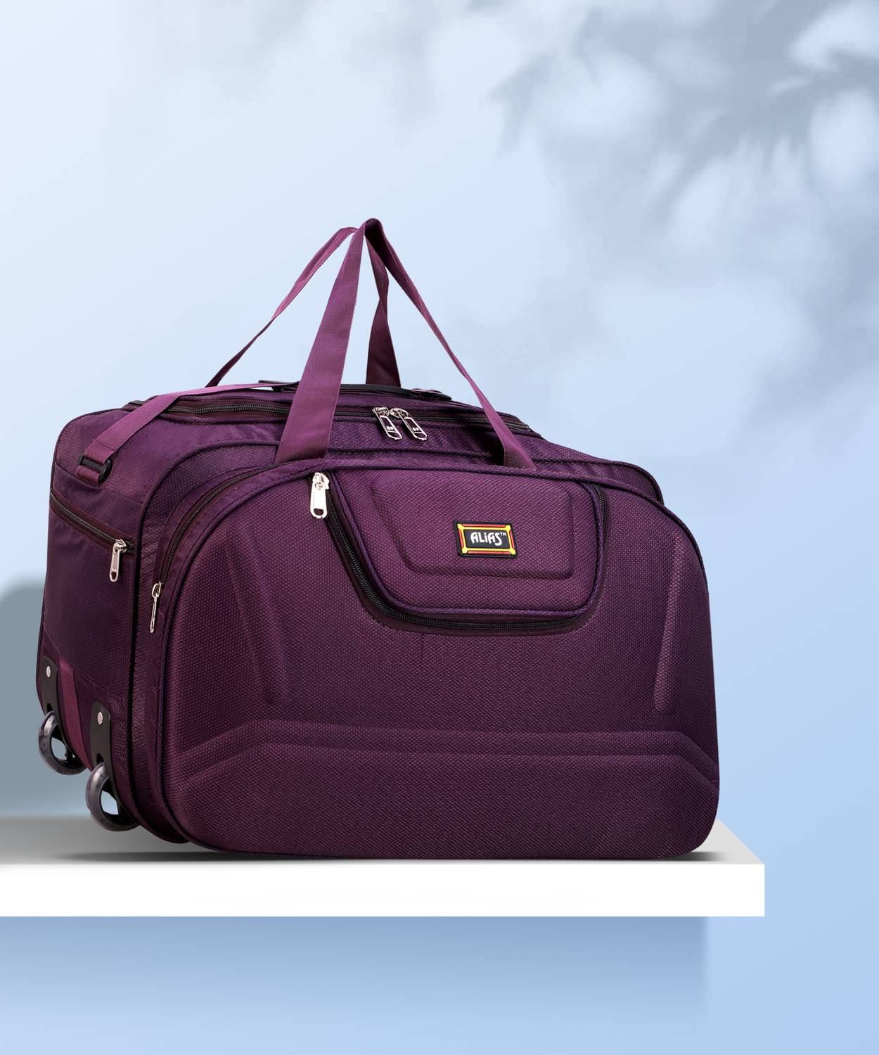 alias 22 inch/55 cm Travel Bag with Easy Carrying Lightweight Polyester Expandable Waterproof Bag Duffel Without Wheels