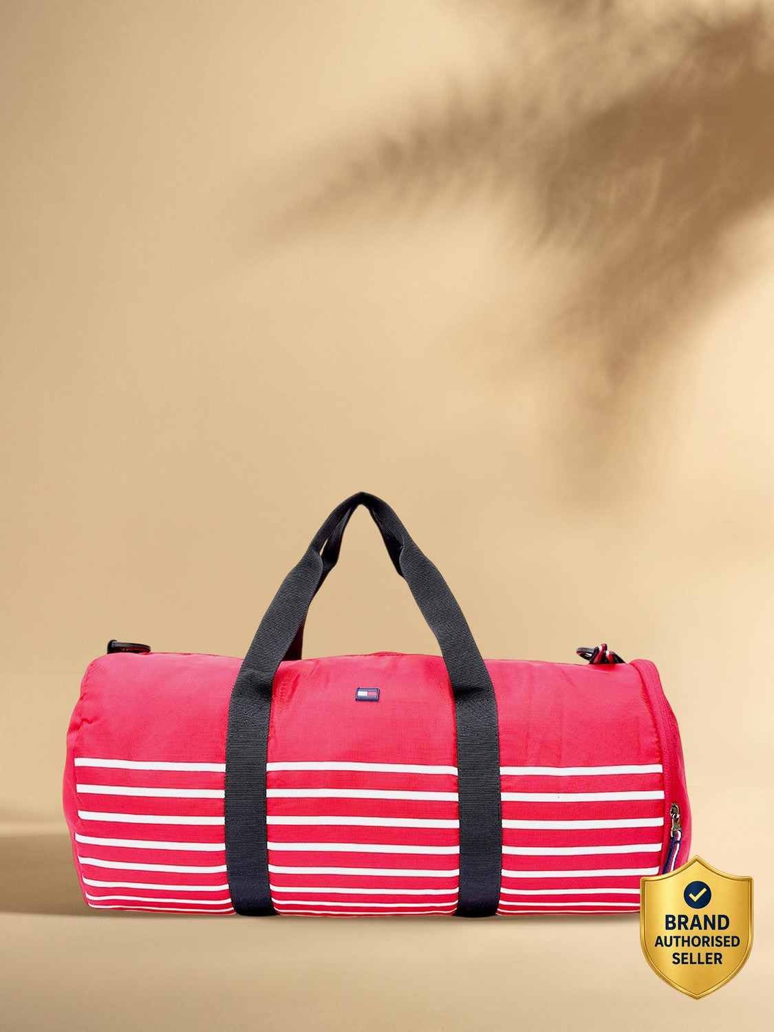 Image of TOMMY HILFIGER 41 L Hand Duffel Bag - Raphael - Red - Large Capacity