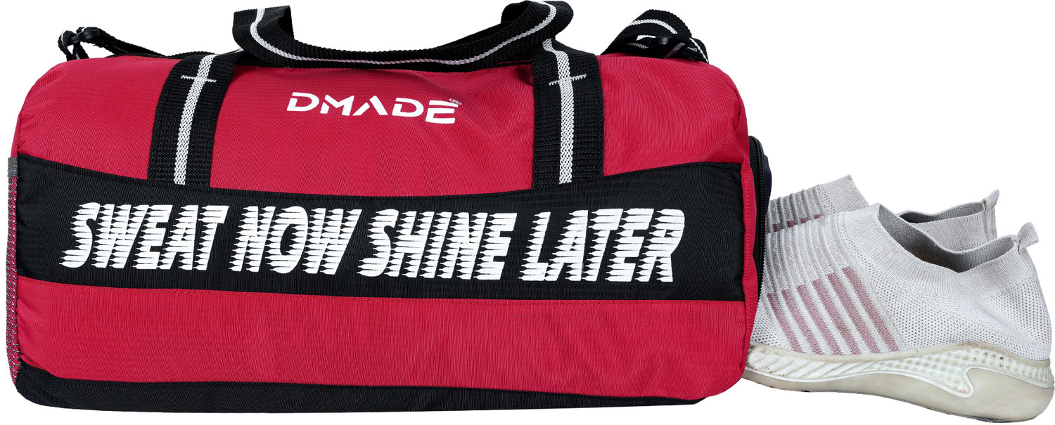 Image of Dmade Gym Bag With Separate Shoe Compartment Unisex Kit Bag Gym Duffel Bag