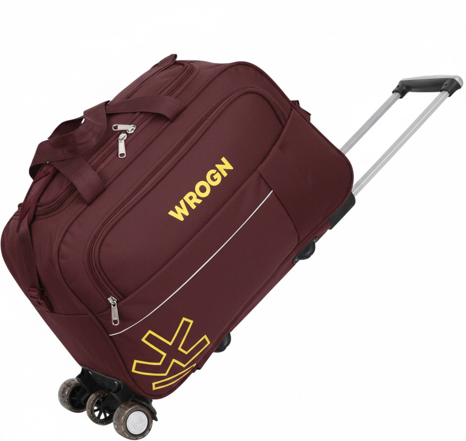 WROGN 75 L Strolley Duffel Bag - WRN-75L WHEEL DUFFLE Traveling T...mo
