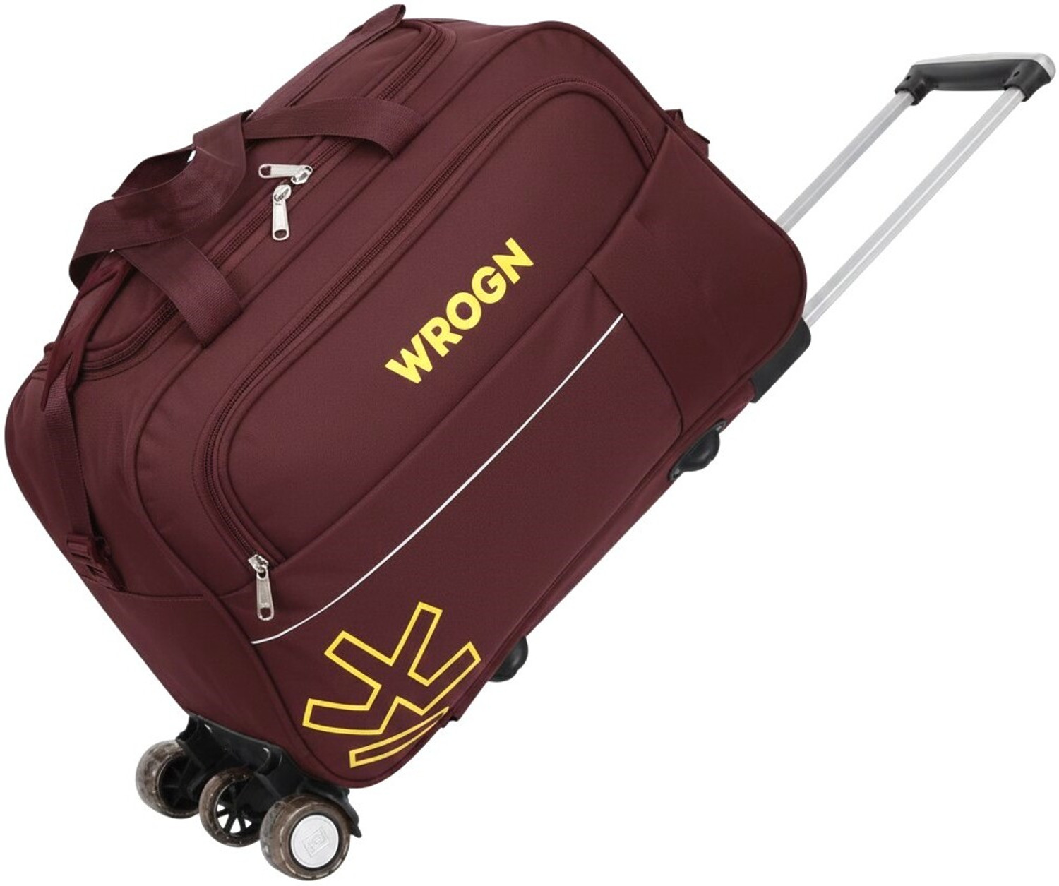 Image of WROGN (Expandable) WRN-55L 20 INCH WHEEL DUFFLE Traveling Travel Duffel Waterproof Duffel With Wheels (Strolley)