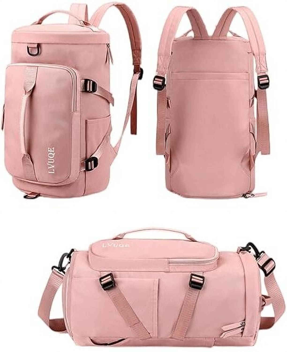MODISH (Expandable) Polyester Gym Duffel Shoulder Bag for Women Men for Sports, Waterproof Dufflebag Gym Duffel Bag