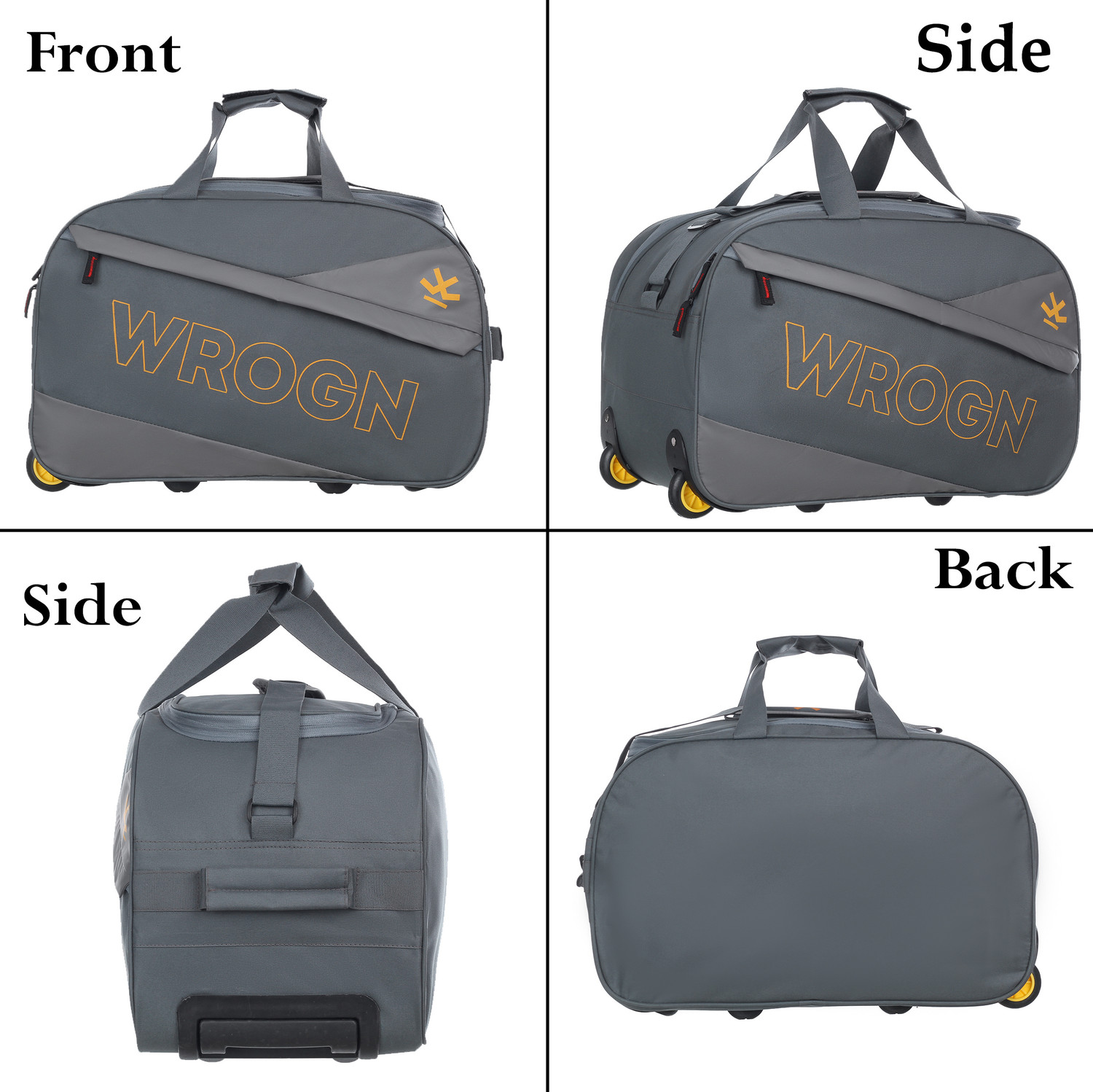 Image of WROGN (Expandable) EXPANDABLE STURDY TROLLEY BAG Duffel With Wheels (Strolley)