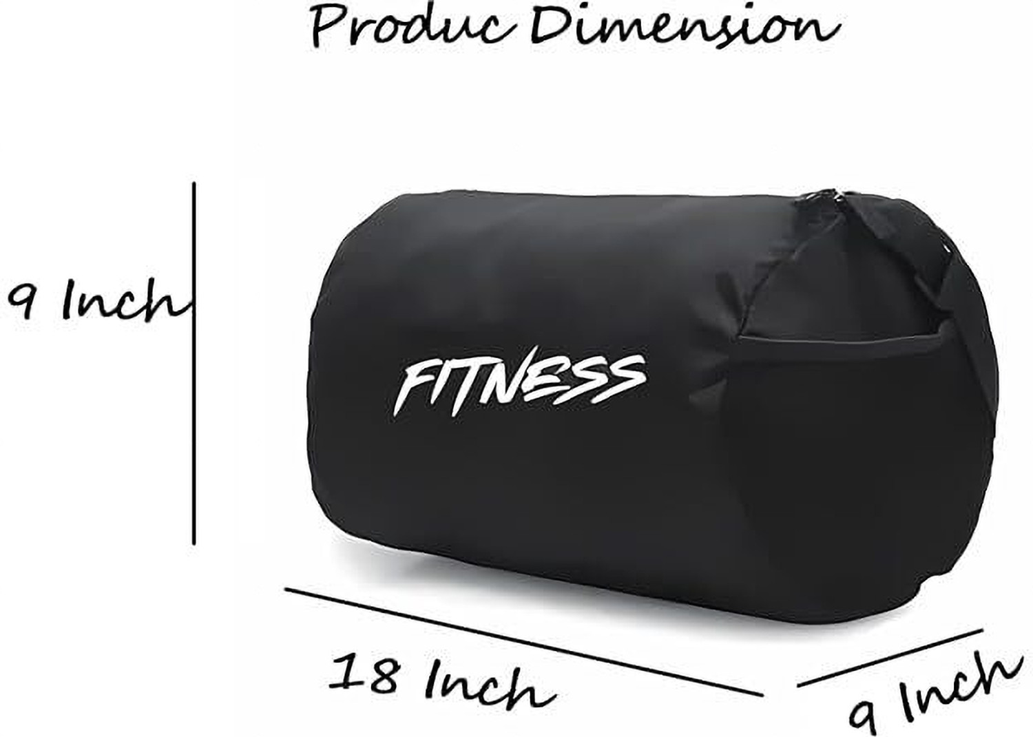Image of ANANYA style Duffle /Gym Bag /Shoulder Bag for Men & Women Gym Duffel Bag