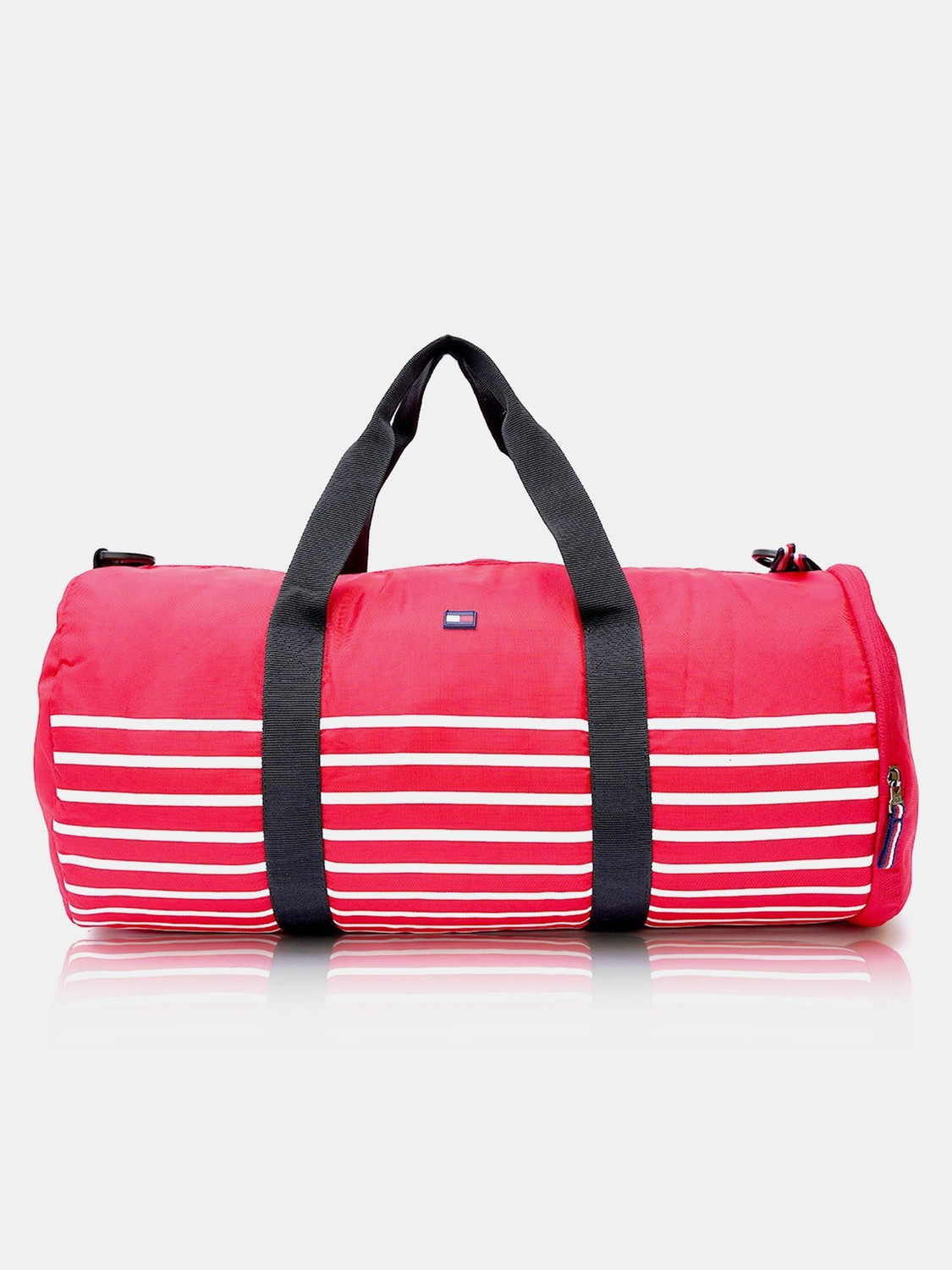 Image of TOMMY HILFIGER 41 L Hand Duffel Bag - Raphael - Red - Large Capacity