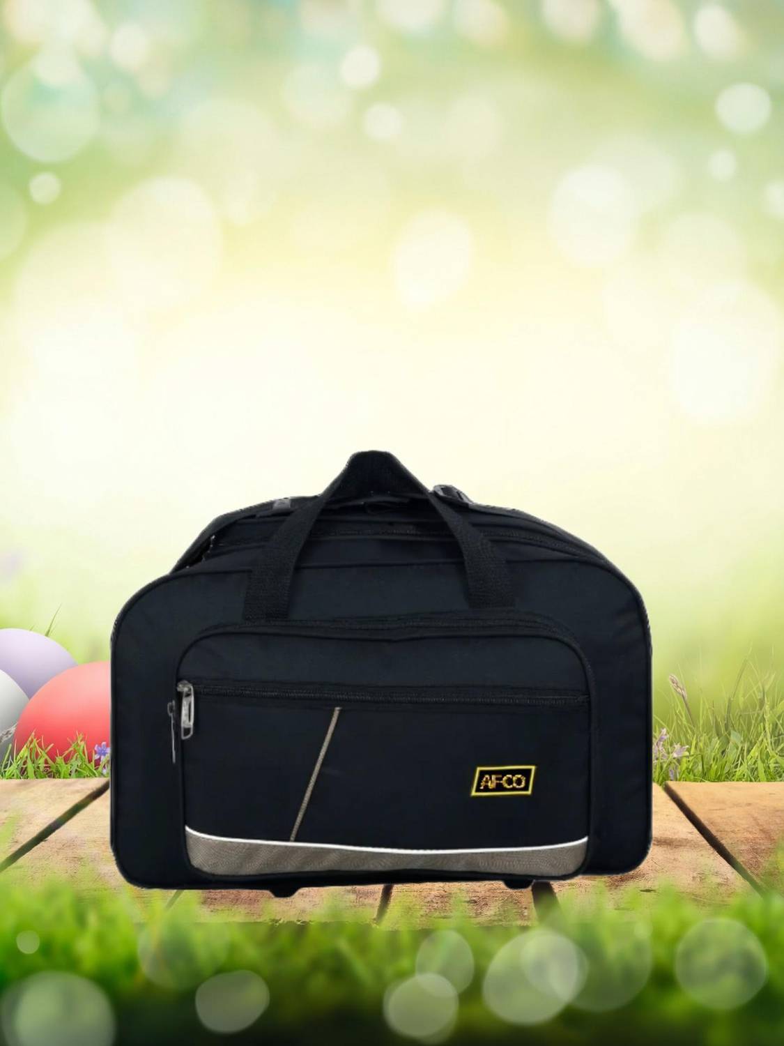Afco Bags (Expandable) 45L Luggage duffle Bag For Men And Women Duffel With Wheels Duffel Without Wheels