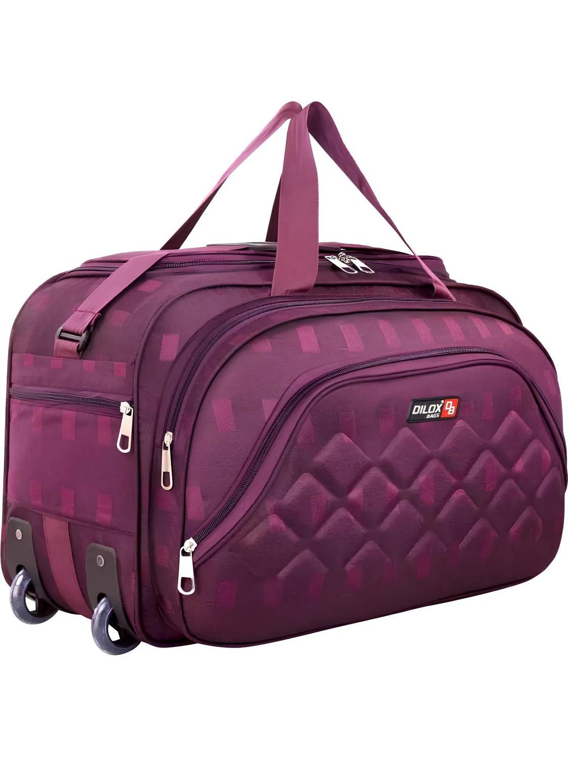 Dilox bags (Expandable) New Luggage Duffle Travels bags Men and Women Duffel With Wheels (Strolley)