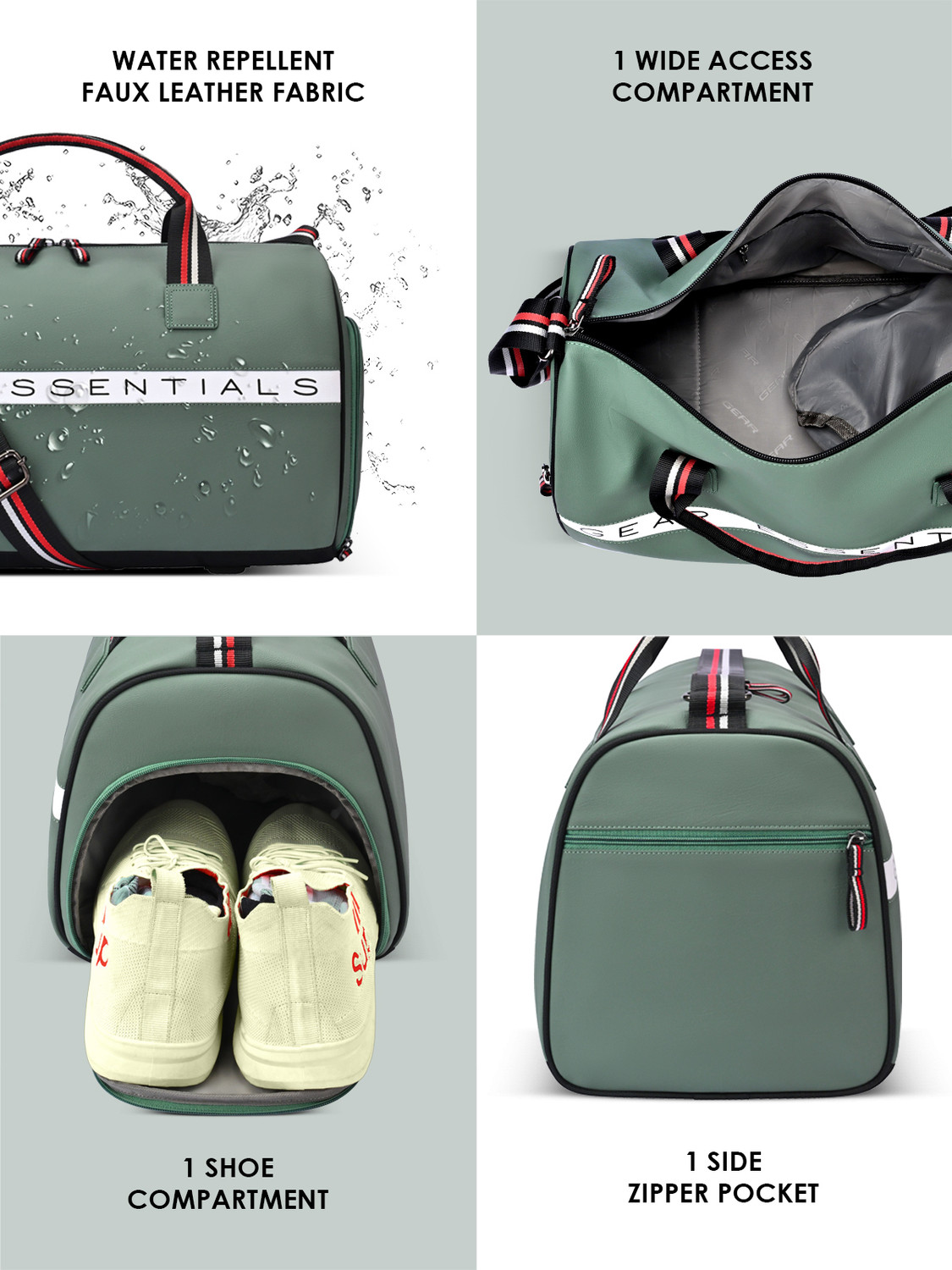 Image of Gear Essential Duffle Gym Duffel Bag
