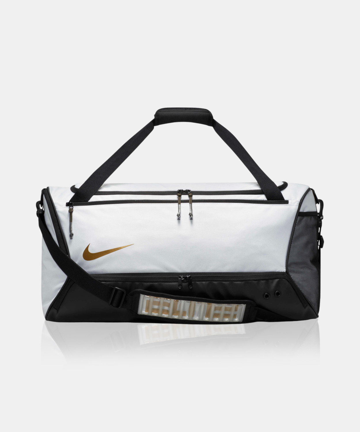 white nike staff bag