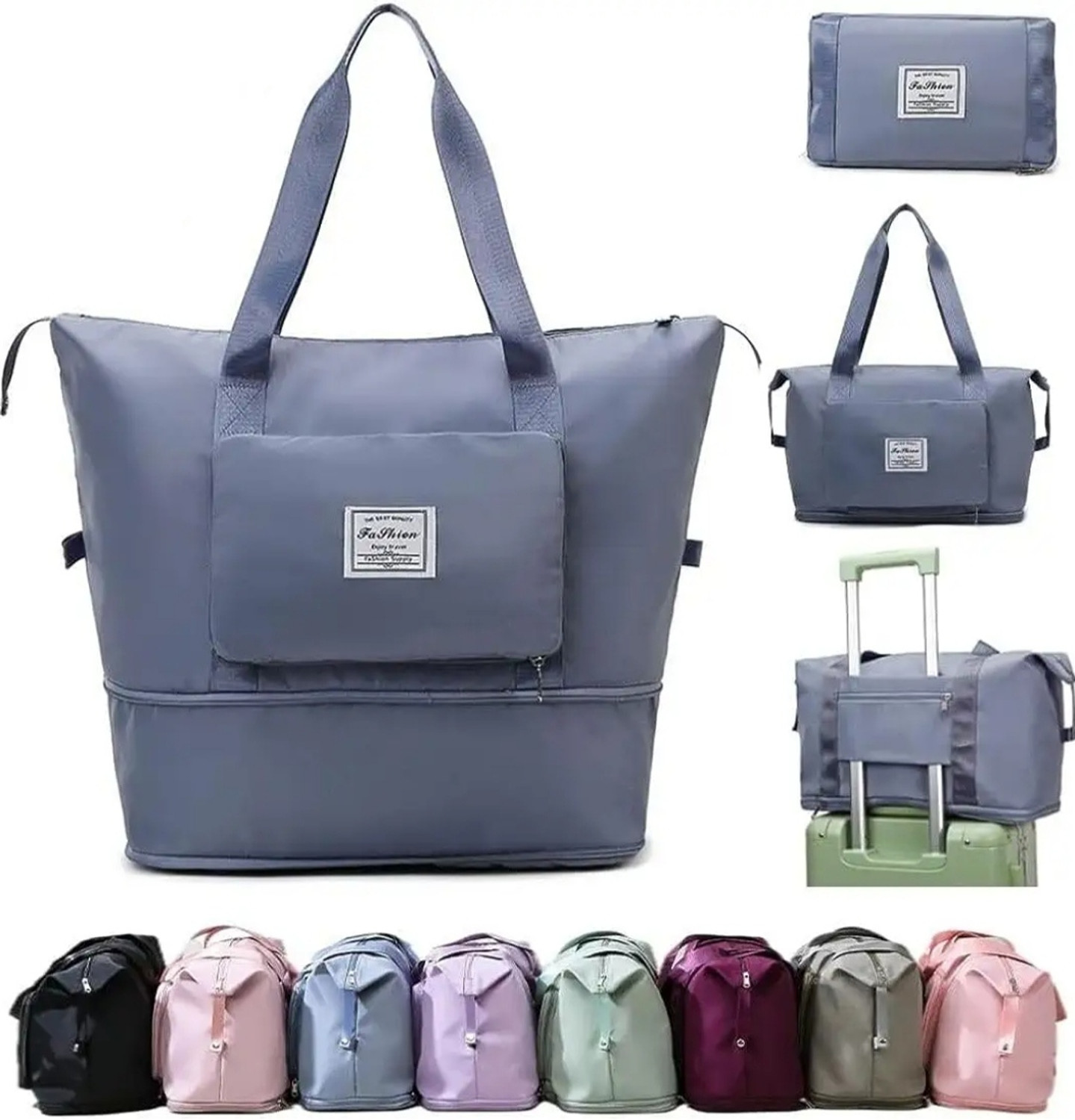 Image of Heer Collection Women Blue Shoulder Bag