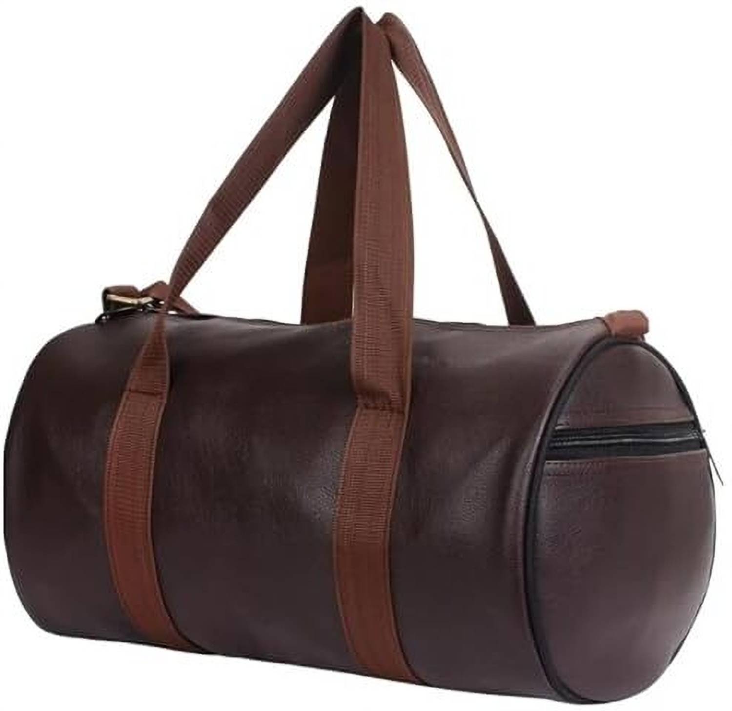 BoldFire (Expandable) Brown Stylish Gym Bag Duffle Bag Travel Bag Gym Duffel Bag