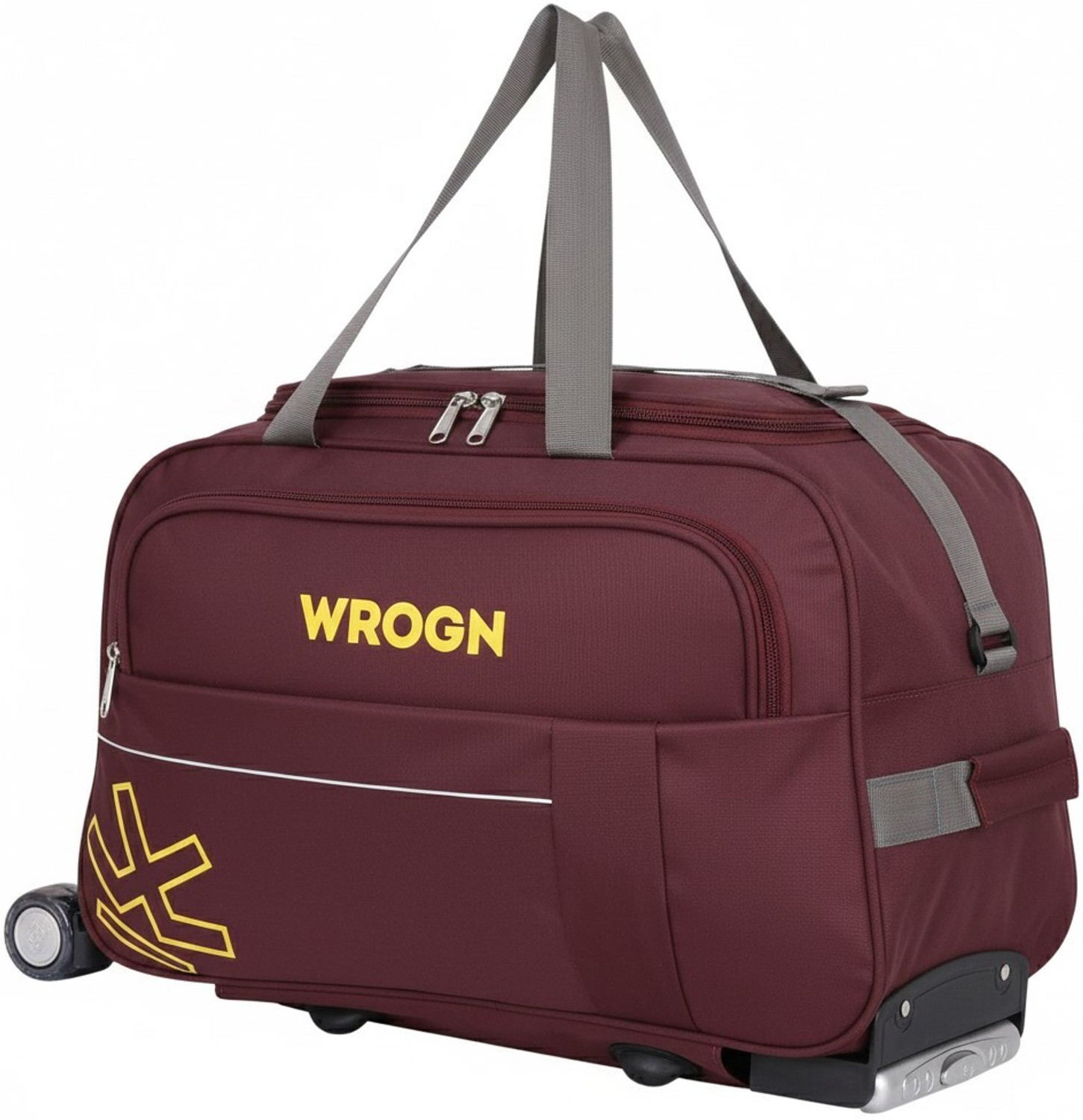 Image of WROGN (Expandable) WRN-55L 20 INCH WHEEL DUFFLE Traveling Travel Duffel Waterproof Duffel With Wheels (Strolley)