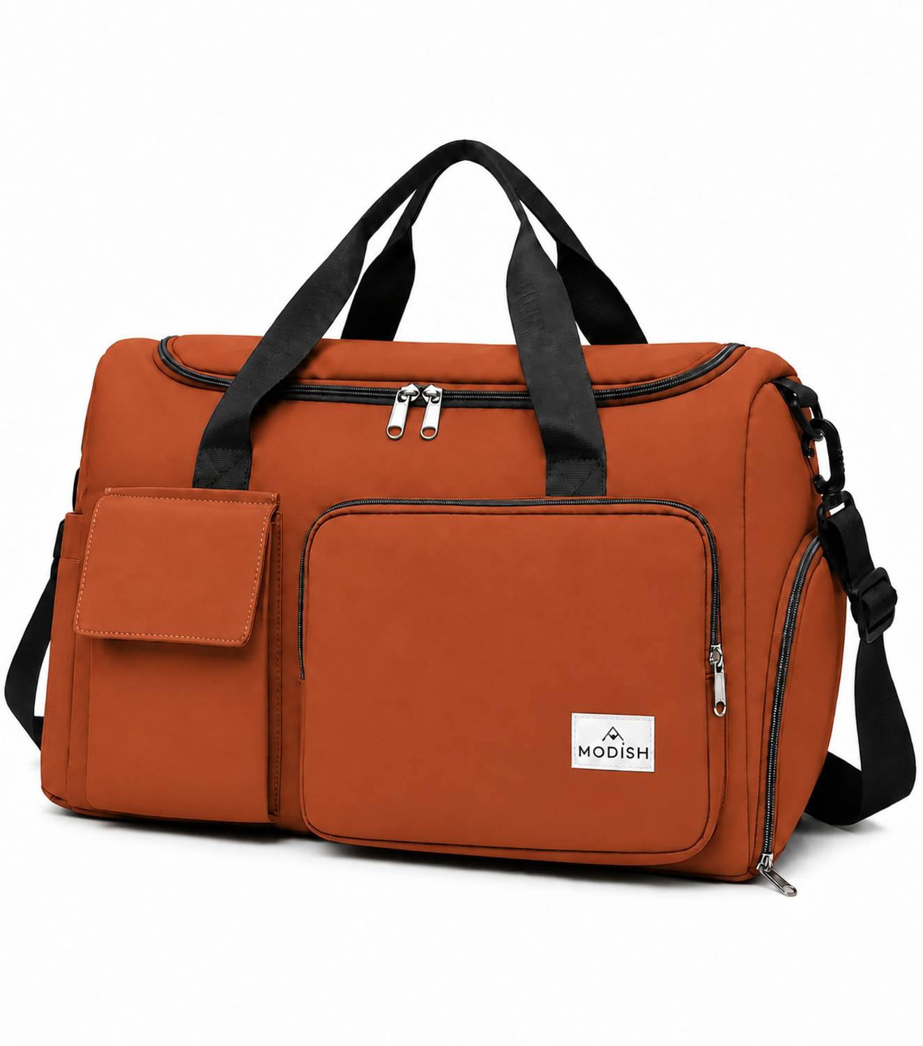 MODISH (Expandable) Gym bag 45L travel large capacity portable foldable bag, carry luggage Gym Duffel Bag