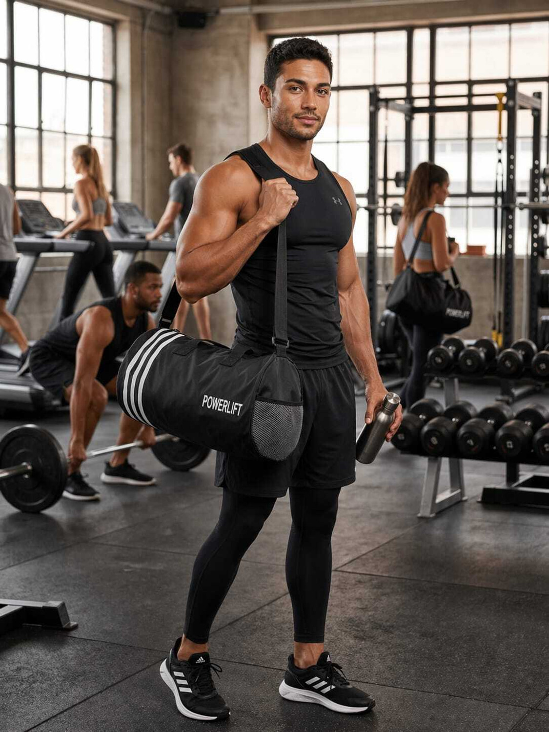 Image of POWERLIFT (Expandable) powerlift Gym Duffel Bag