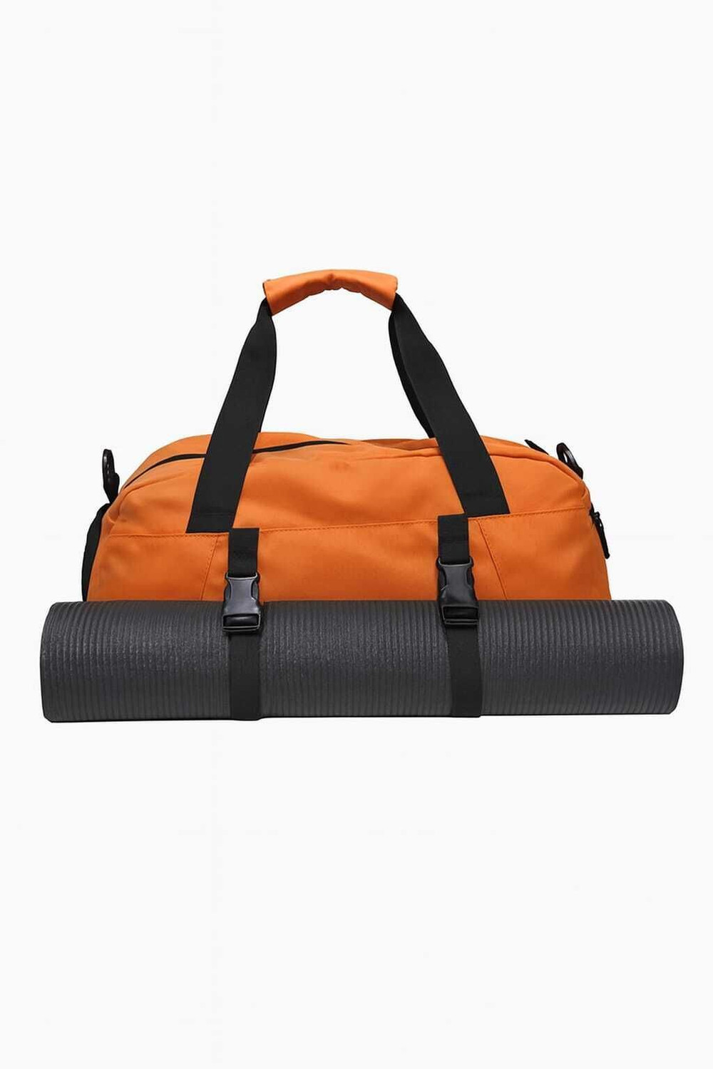 Image of HRX by Hrithik Roshan Unisex Gym Duffle Bag With Shoe Compartment & Slot For Yoga Mat Gym Duffel Bag