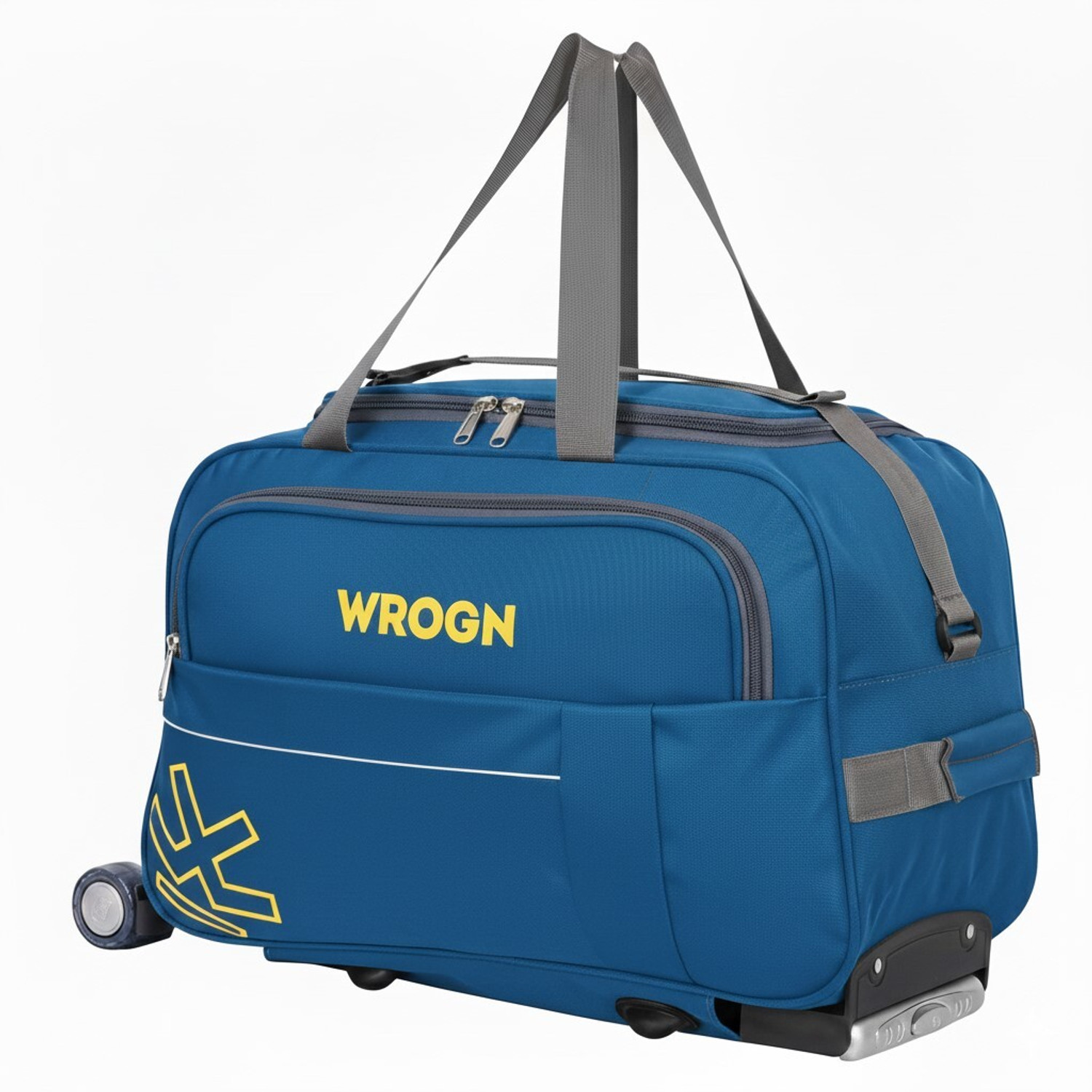 Image of WROGN (Expandable) WRN-55L 20 INCH WHEEL DUFFLE Traveling Travel Duffel Waterproof Duffel With Wheels (Strolley)
