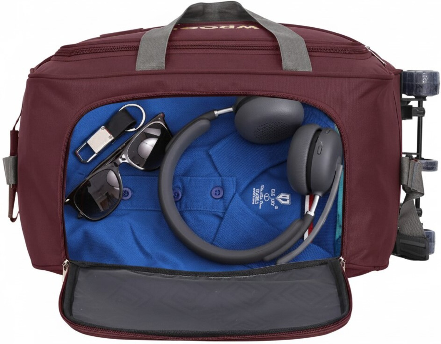 Image of WROGN (Expandable) WRN-55L 20 INCH WHEEL DUFFLE Traveling Travel Duffel Waterproof Duffel With Wheels (Strolley)