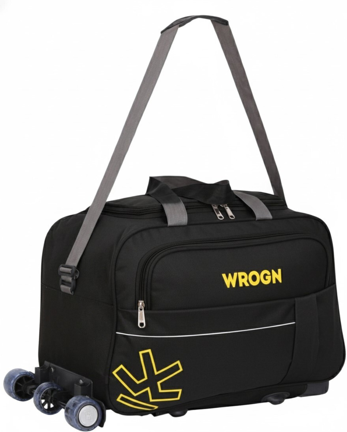 Image of WROGN (Expandable) WRN-55L 20 INCH WHEEL DUFFLE Traveling Travel Duffel Waterproof Duffel With Wheels (Strolley)