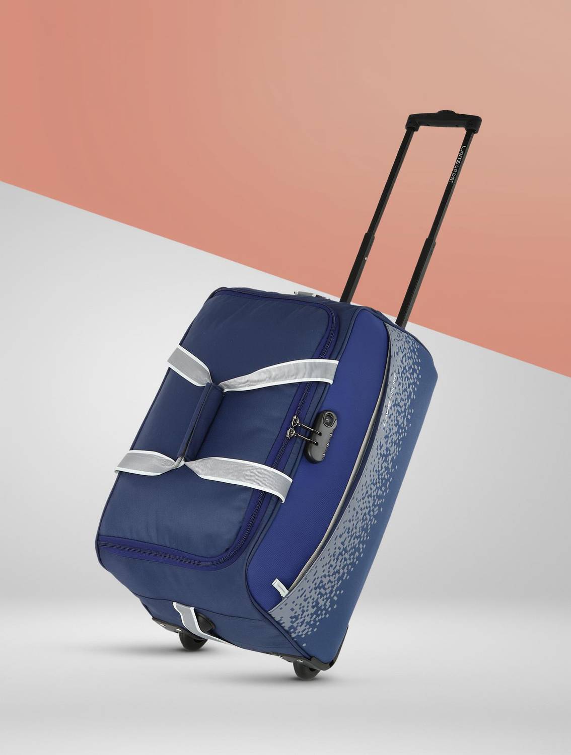 Lavie Sport Pixel Medium Duffel With Wheels (Strolley)