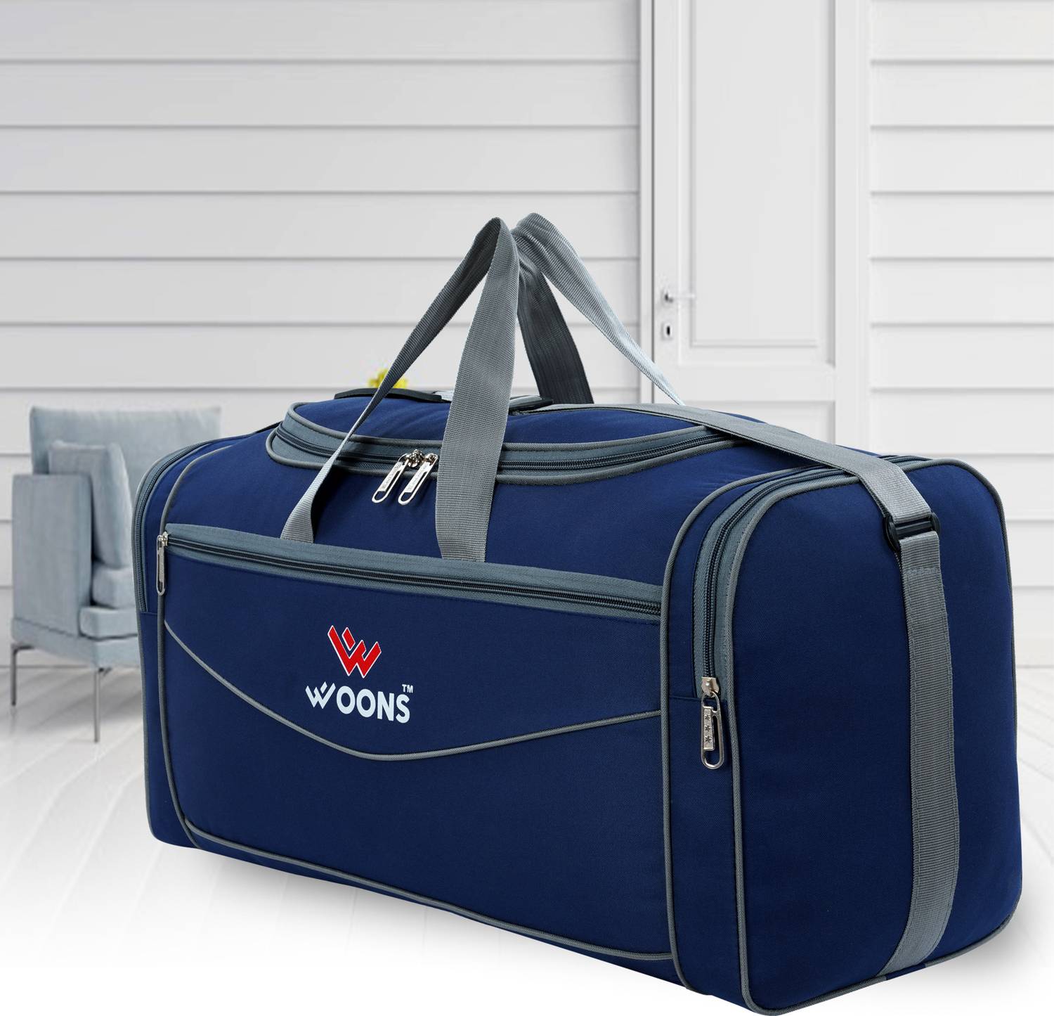 Woons (Expandable) Luggage Bag Travel Hand Duffel bag Large Capacity Duffel Without Wheels