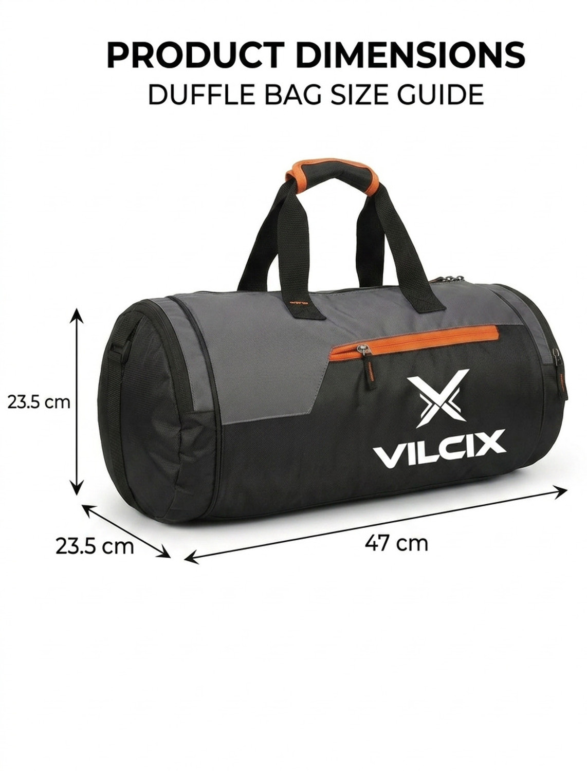 Image of Rango (Expandable) 29 L Hand Duffel Bag-Sports DUFFLE Bag-Tendy Men & Women Gym Bag Gym Duffel Bag