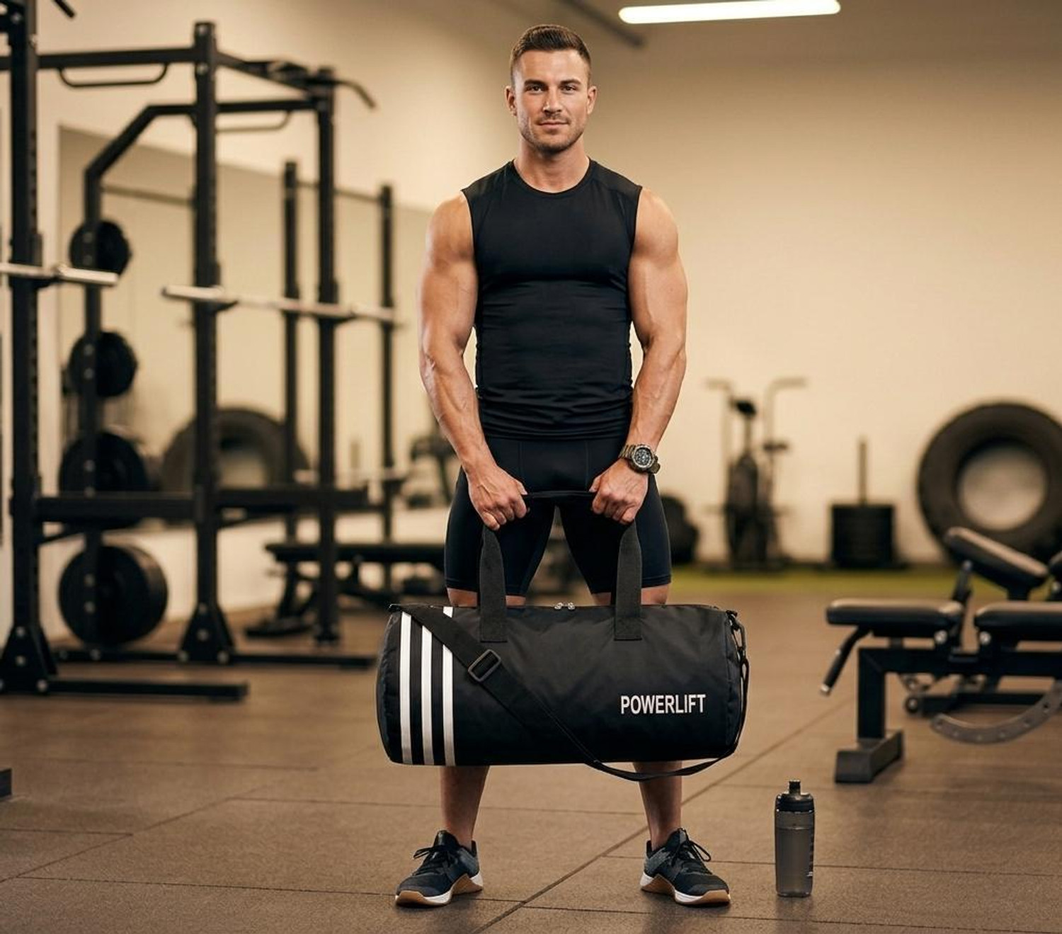 Image of POWERLIFT (Expandable) powerlift Gym Duffel Bag