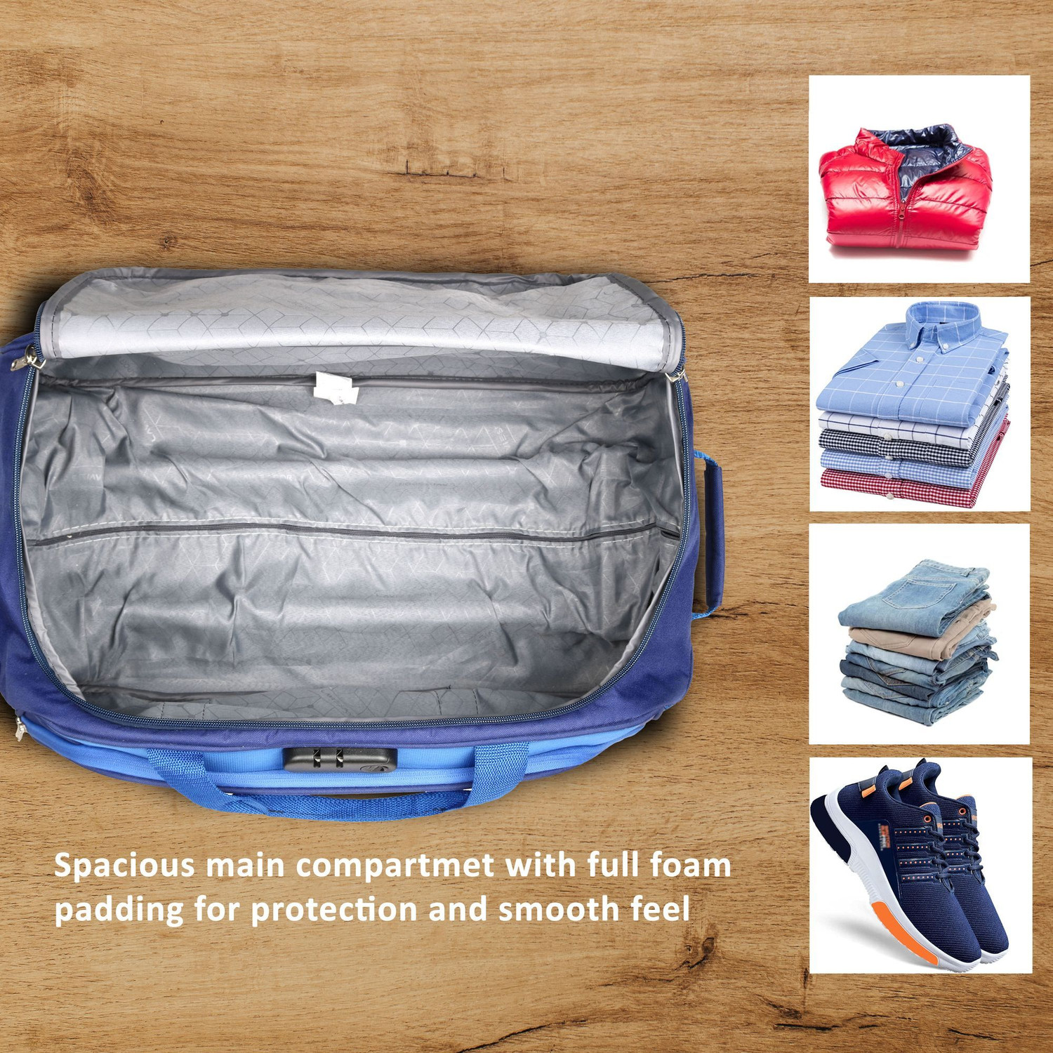Image of Lavie Sport Sage Small Trolley Duffel With Wheels (Strolley)