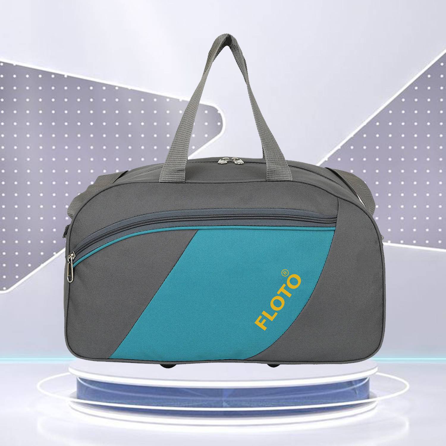 RIGHT CHOICE (Expandable) Expandable premium havy duty polyester lightweight 60L travel duffel luggage bags (2603 Black Grey) Duffel Without Wheels