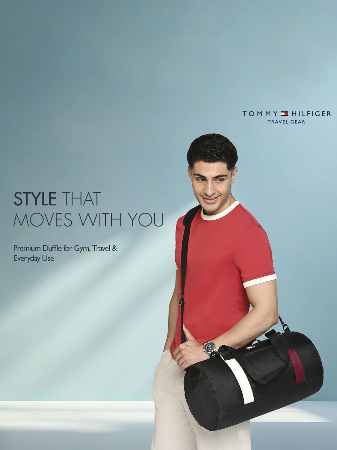 Image of TOMMY HILFIGER 9 inch /25 cm SITKIN Gym Duffel Bag