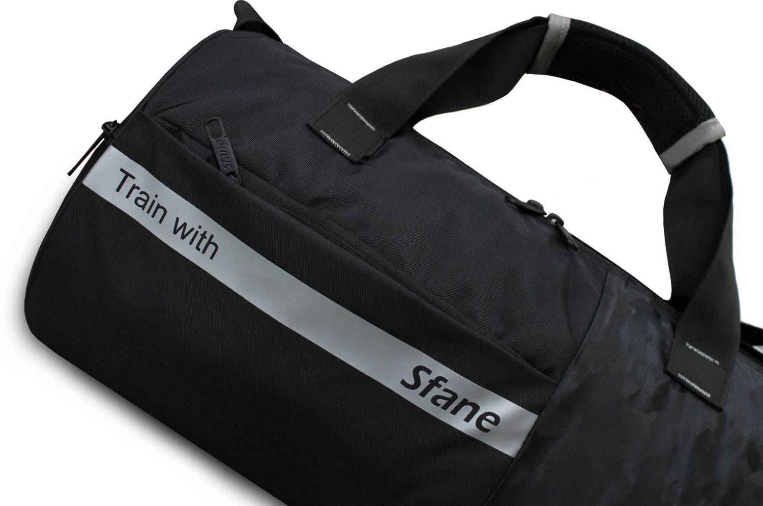 Sfane Black Gym Duffel Bag - Image 2