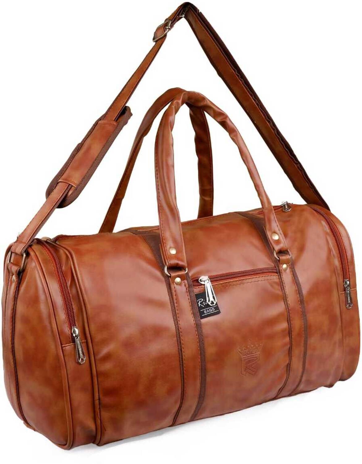 Wakins 54L Brown Duffle Bag - Image 5