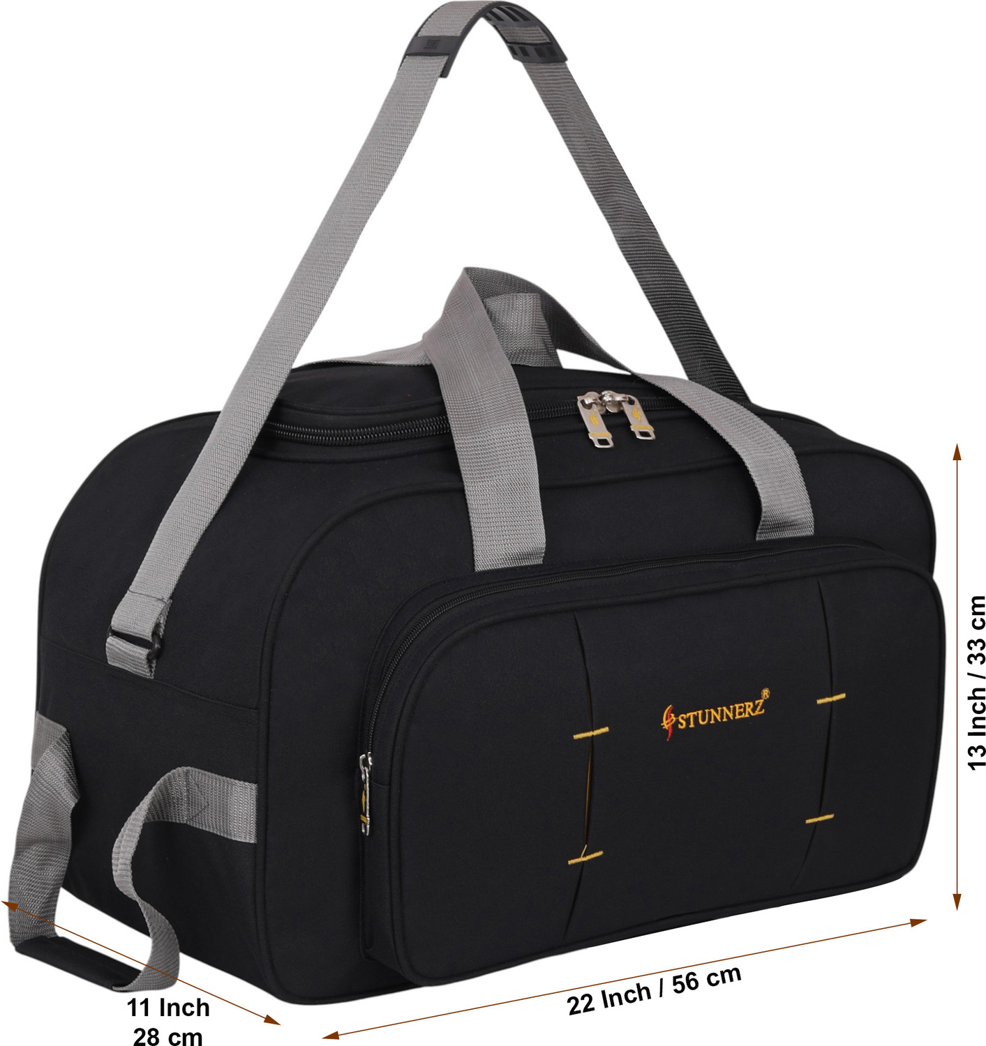 Image of STUNNERZ Premium Travel Duffle Bag | Waterproof, Heavy-Duty, Luggage with Smooth Wheels Duffel With Wheels (Strolley)
